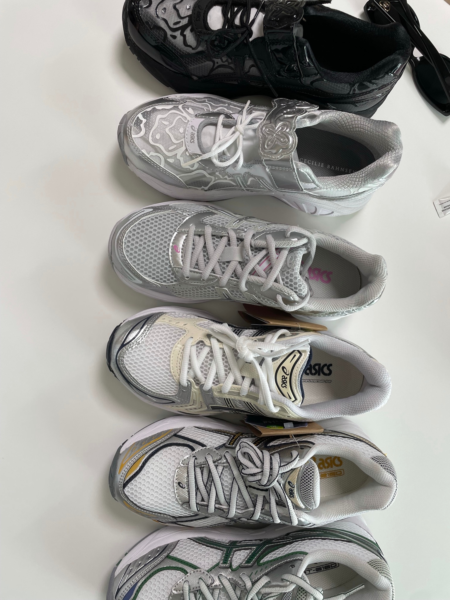 Asics x Cecilie Bahnsen GT-2160 White, Asics x Cecilie Bahnsen GT-2160 Black 착용 스타일 - 3