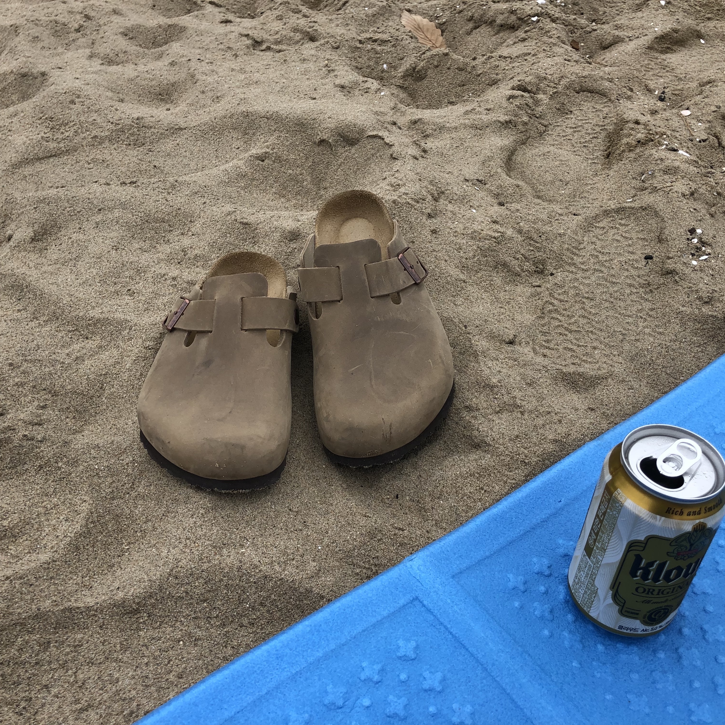 Birkenstock Boston Oiled Leather Tobacco Brown - Narrow 착용 스타일