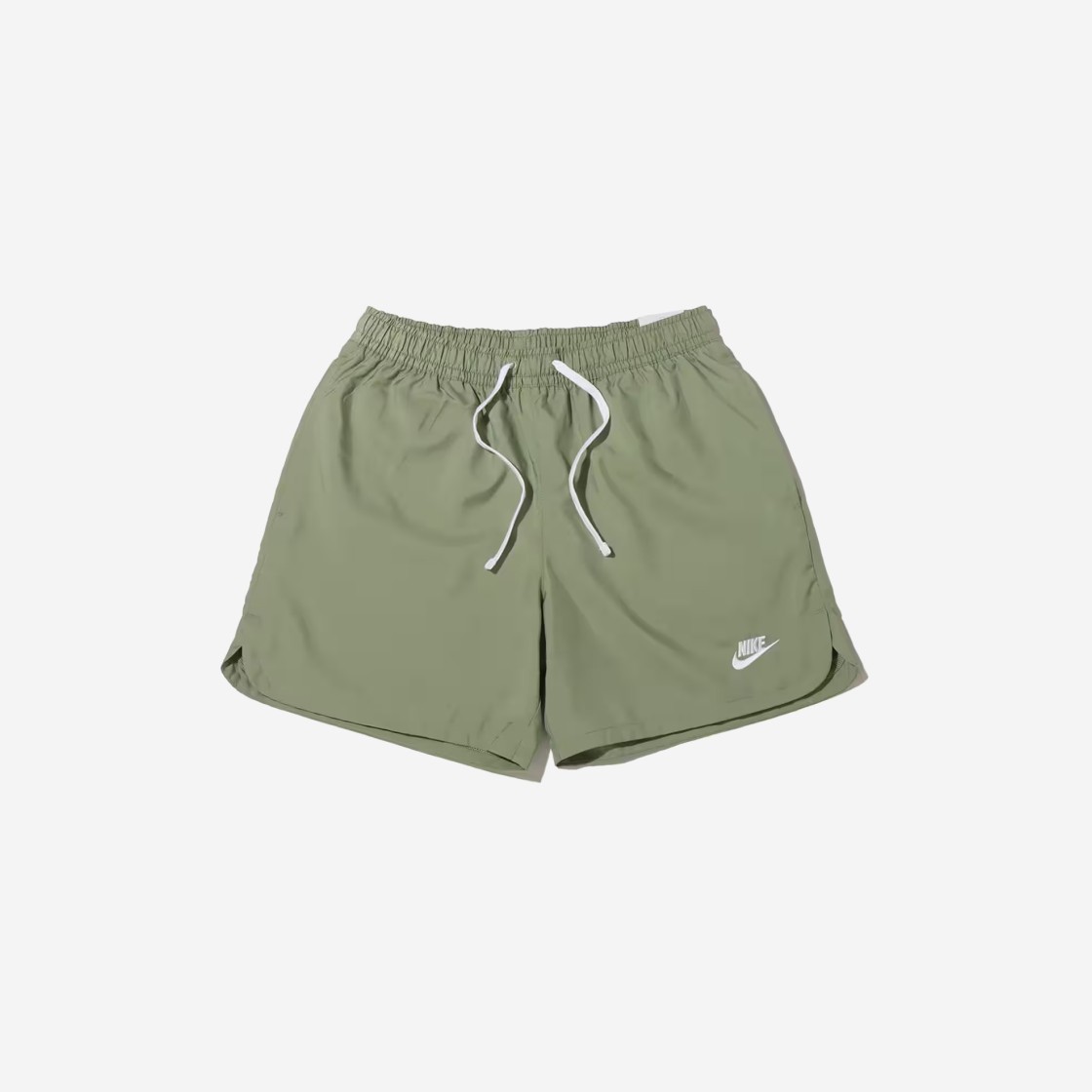 Nike NSW Woven Lined Flow Shorts Oil Green - US/EU 상세 이미지 1