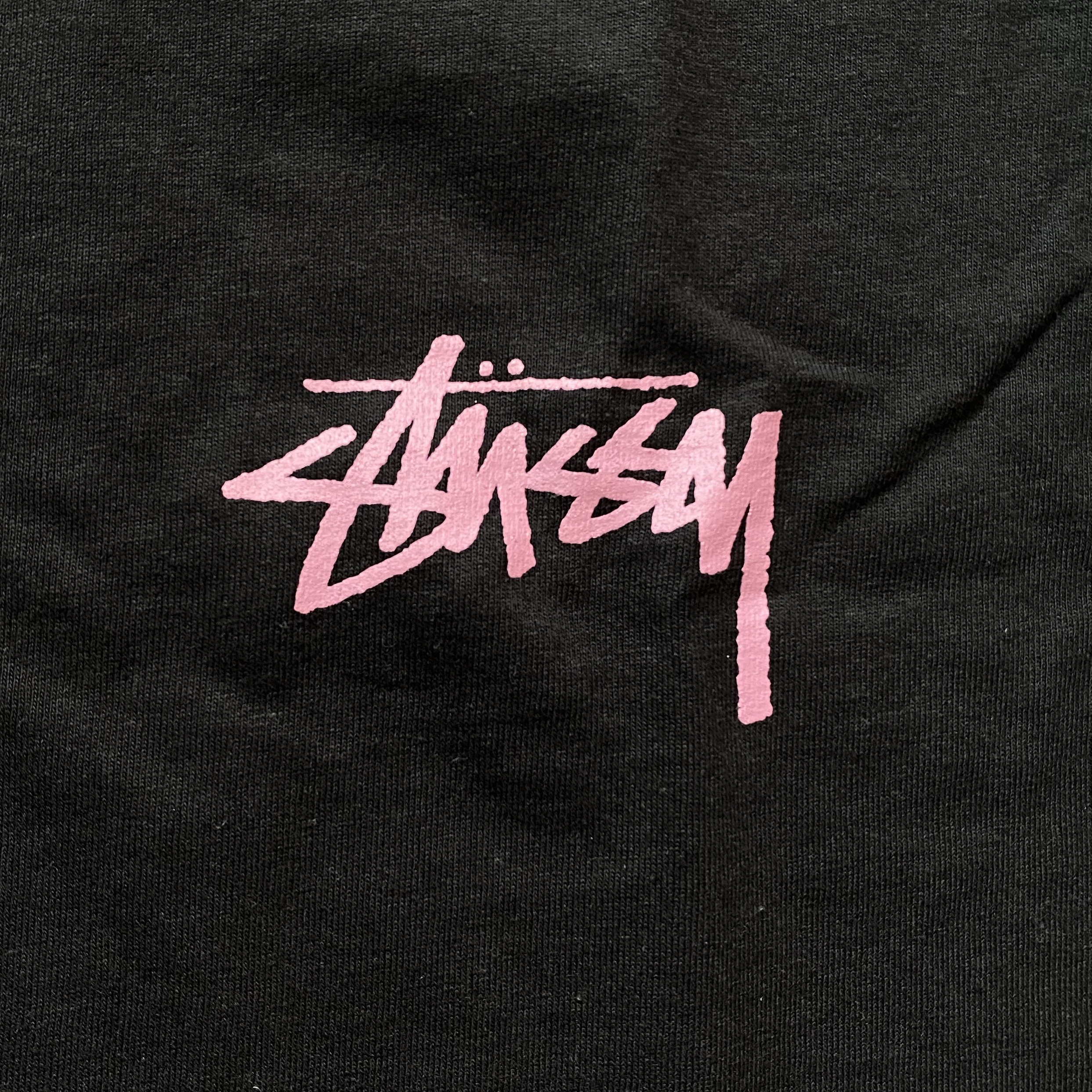 Stussy Skate Tough T-Shirt Black 착용 스타일 - 2