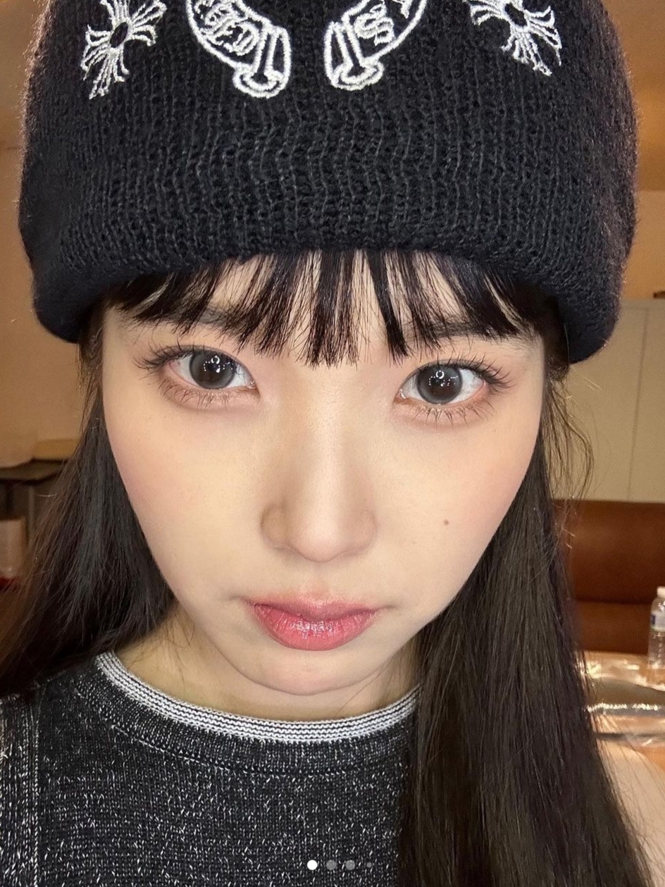 Chrome Hearts Horseshoe Beanie Black 착용 스타일 - 4