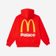 Palace x McDonald's Logo Hood Red - 23FW