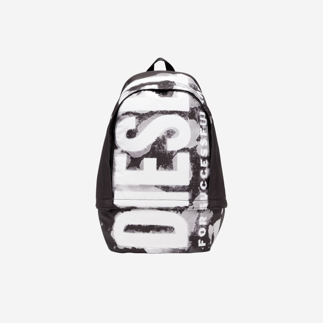 Diesel Rave Backpack X in Logo Printed fabric Black 상세 이미지 1