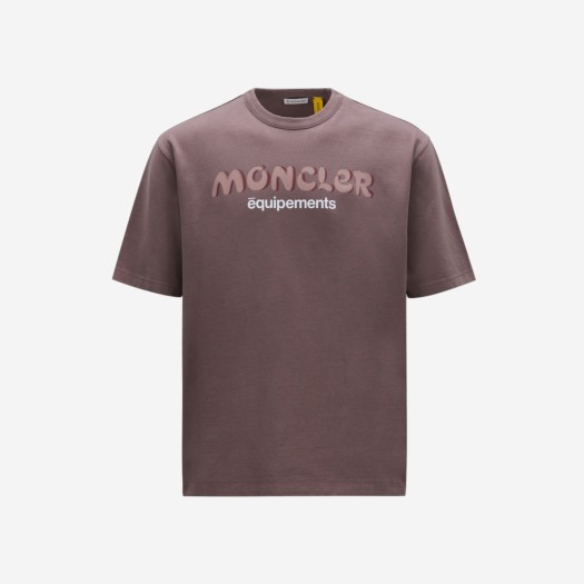 몽클레르 x 살레헤 벰버리 로고 티셔츠 라이트 핑크