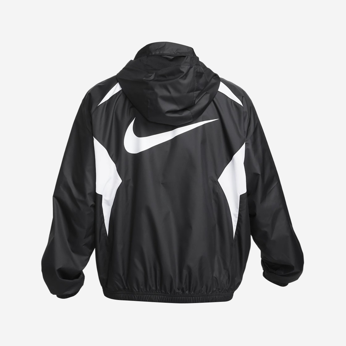 Nike Repel Lightweight Soccer Jacket Black White - US/EU 상세 이미지 2