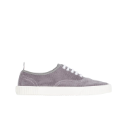 Thom Browne Cotton Corduroy Heritage Trainer Dark Grey