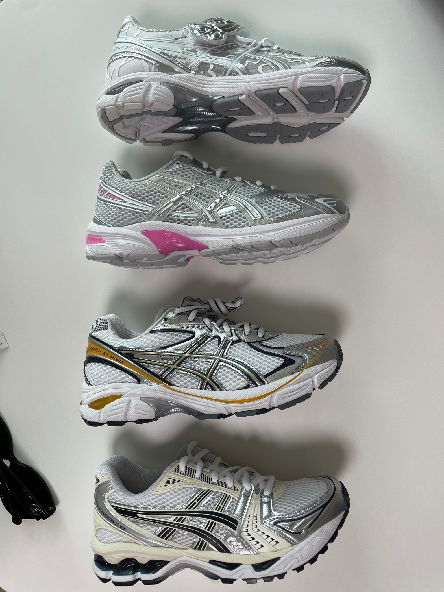 Asics x Cecilie Bahnsen GT-2160 White, Asics x Cecilie Bahnsen GT-2160 Black 착용 스타일 - 4