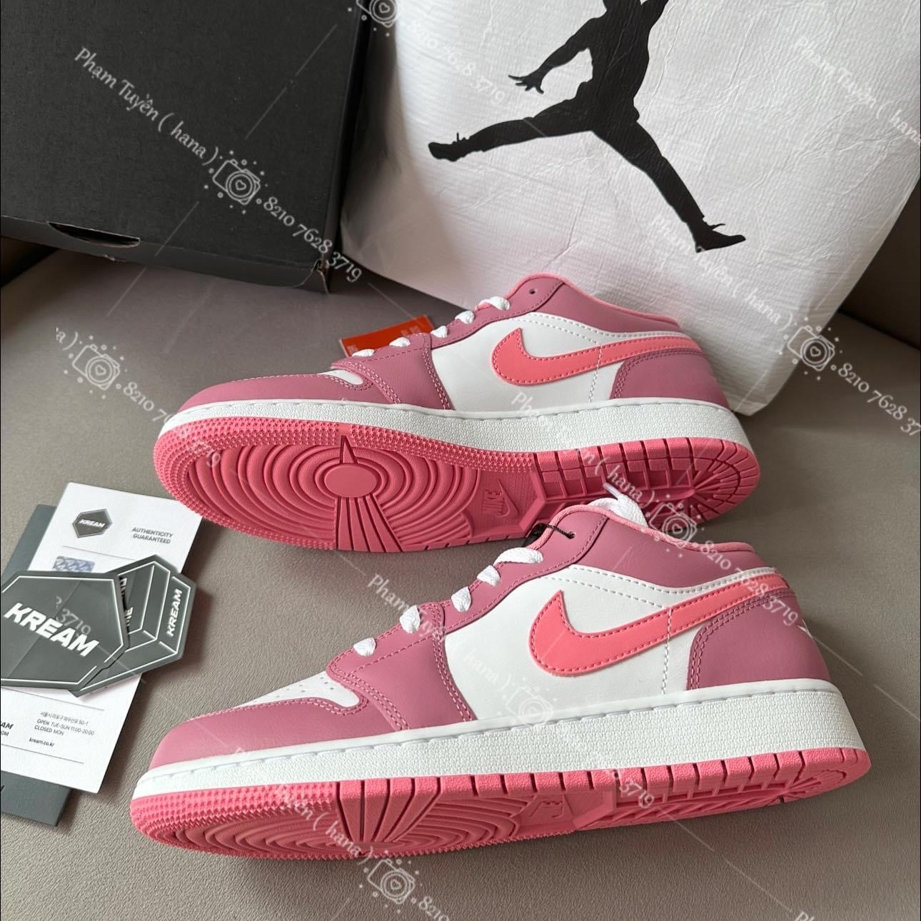 (GS) Jordan 1 Low Desert Berry 착용 스타일 - 2