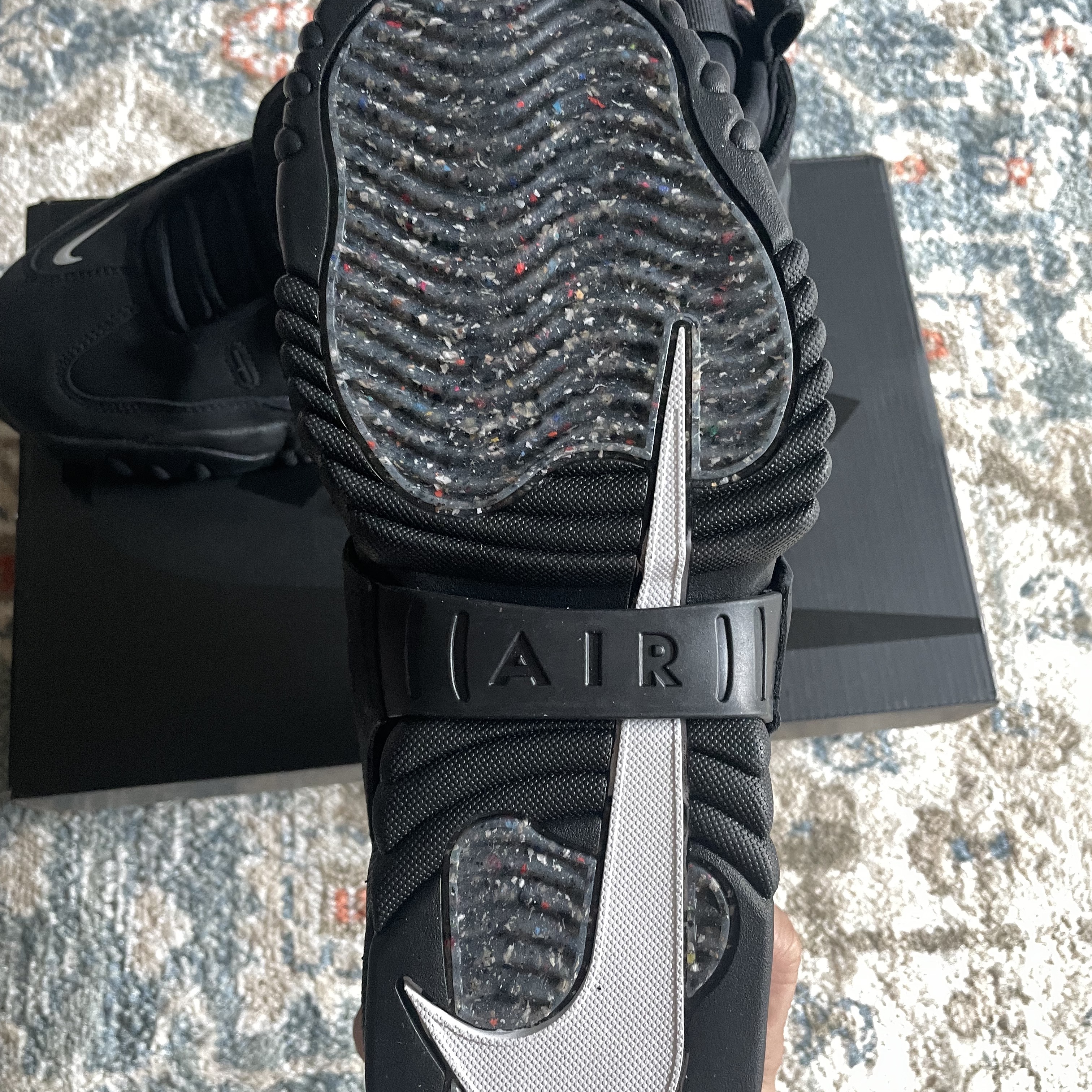 Nike x Ambush Air Adjust Force SP Black and Psychic Purple 착용 스타일 - 3