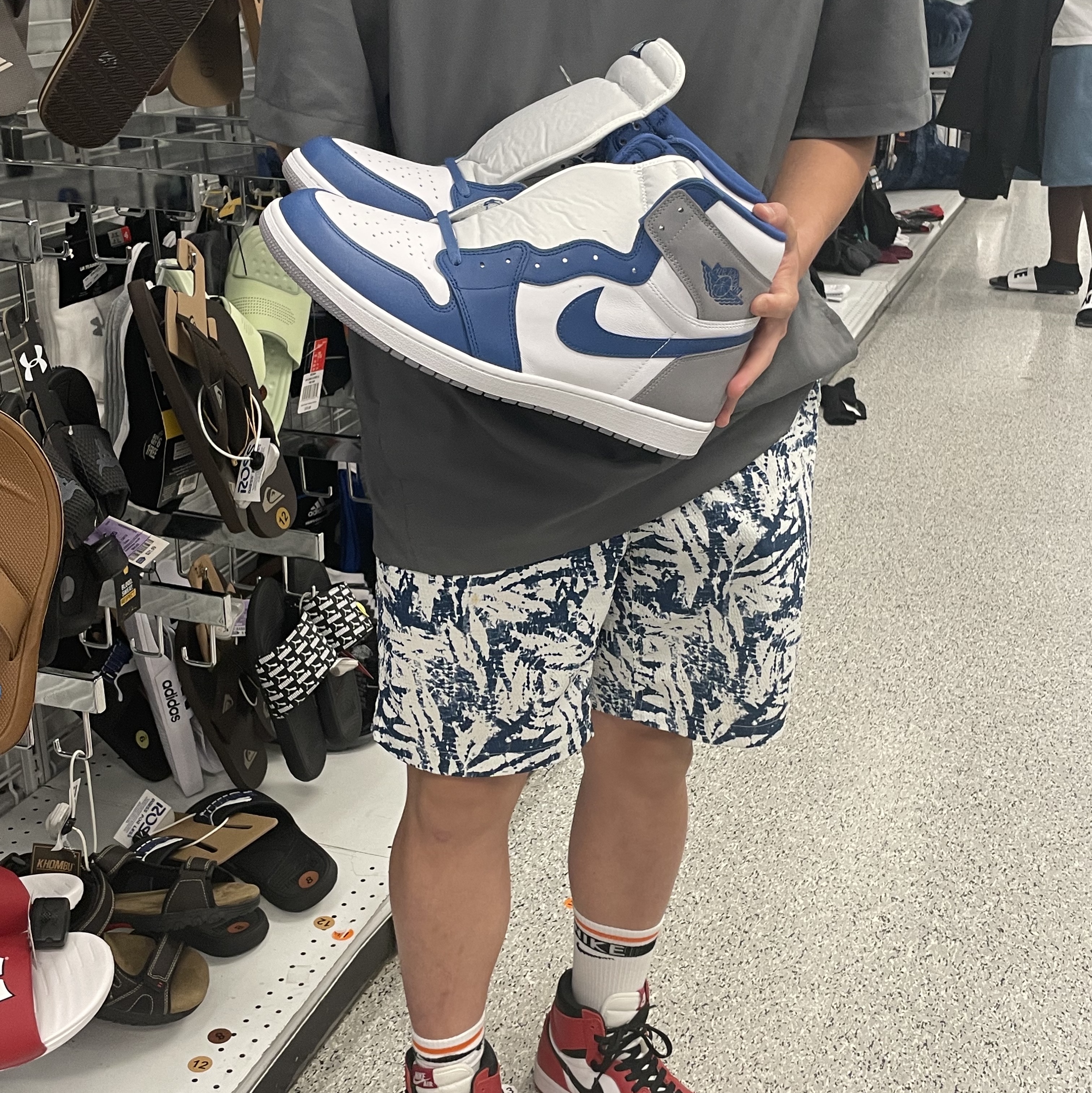 Jordan 1 Retro High OG True Blue, Jordan 1 Retro High OG Chicago 2015 착용 스타일