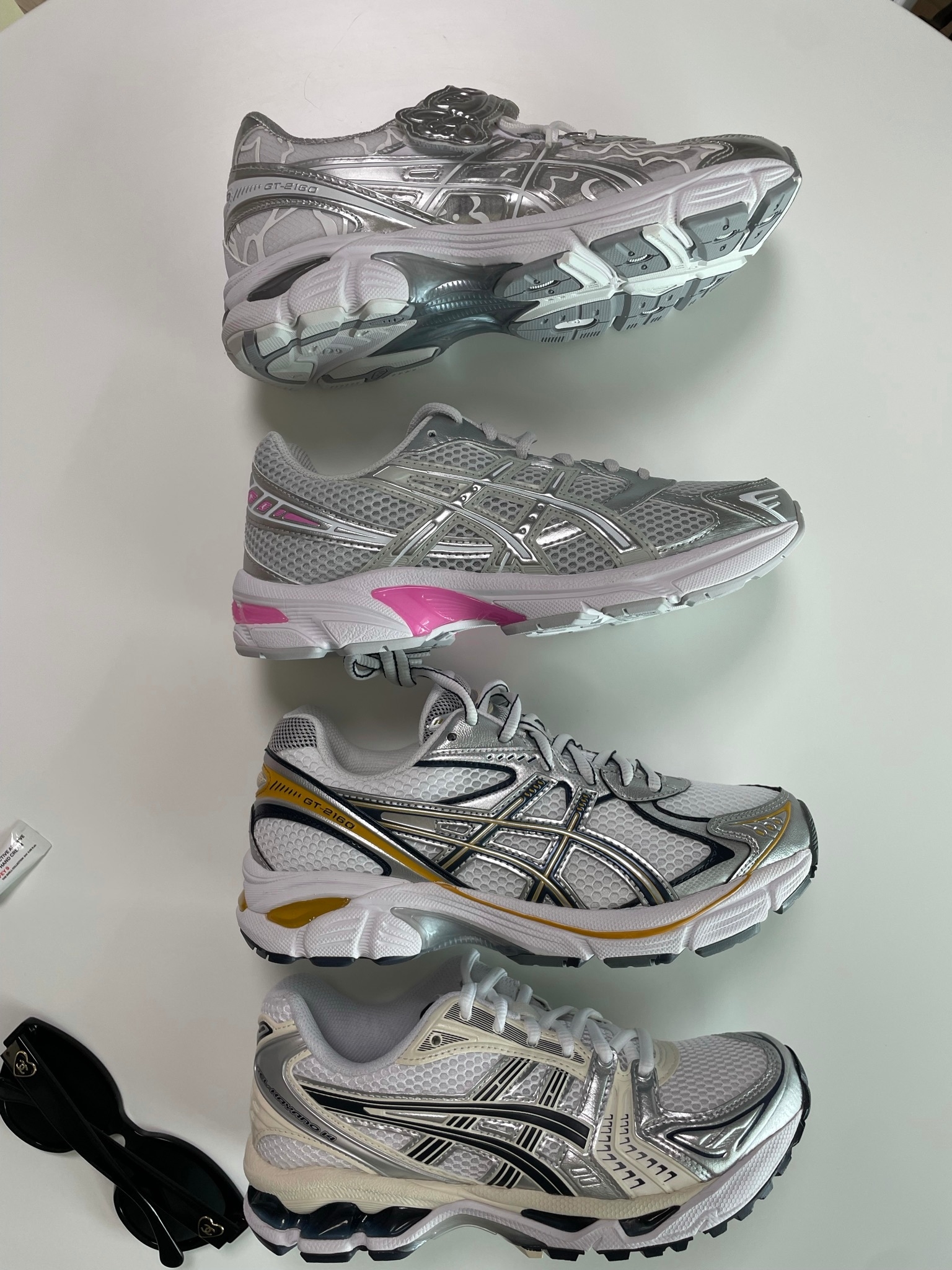 Asics x Cecilie Bahnsen GT-2160 White, Asics x Cecilie Bahnsen GT-2160 Black 착용 스타일 - 5