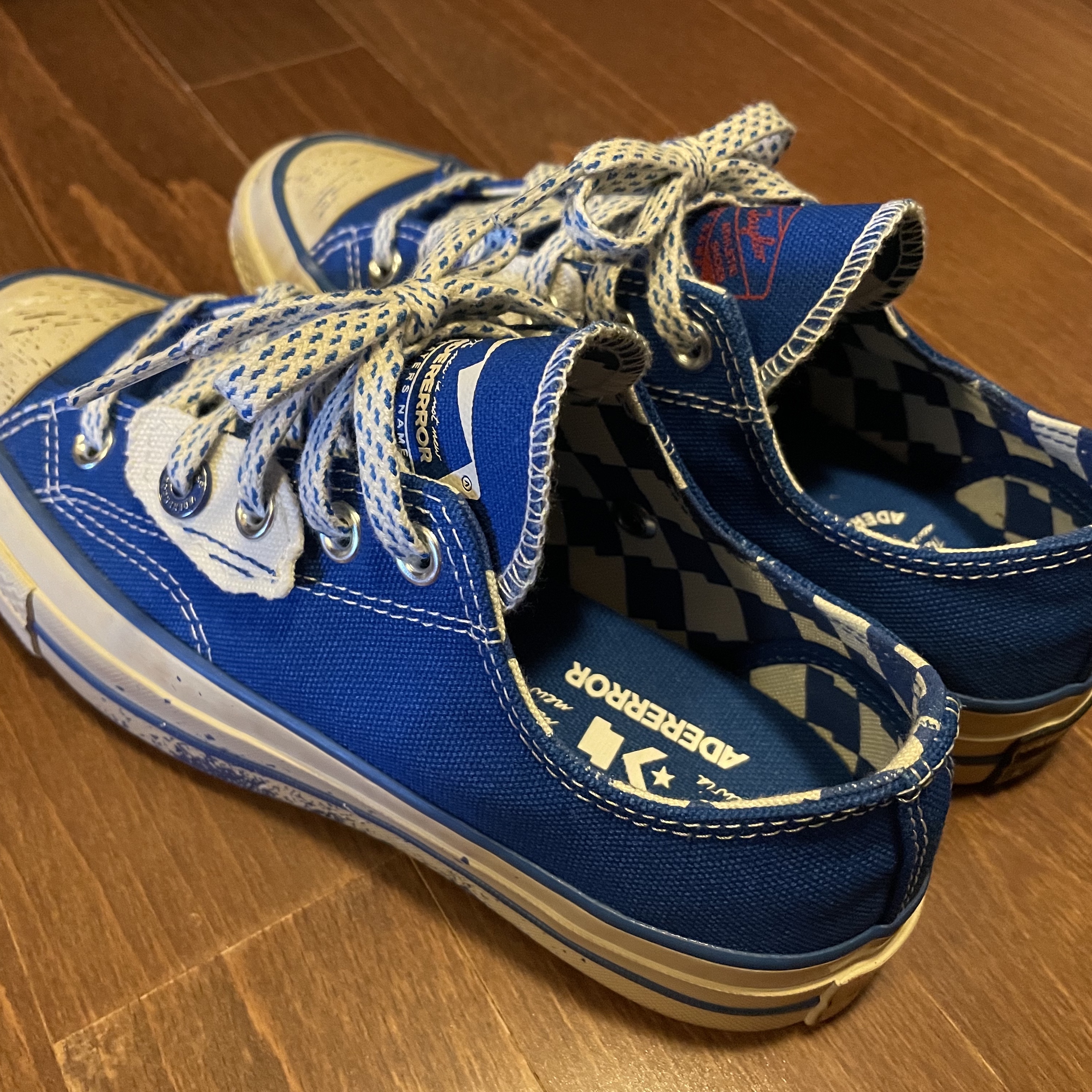 Converse x Ader Error Chuck 70 Ox Imperial Blue 착용 스타일