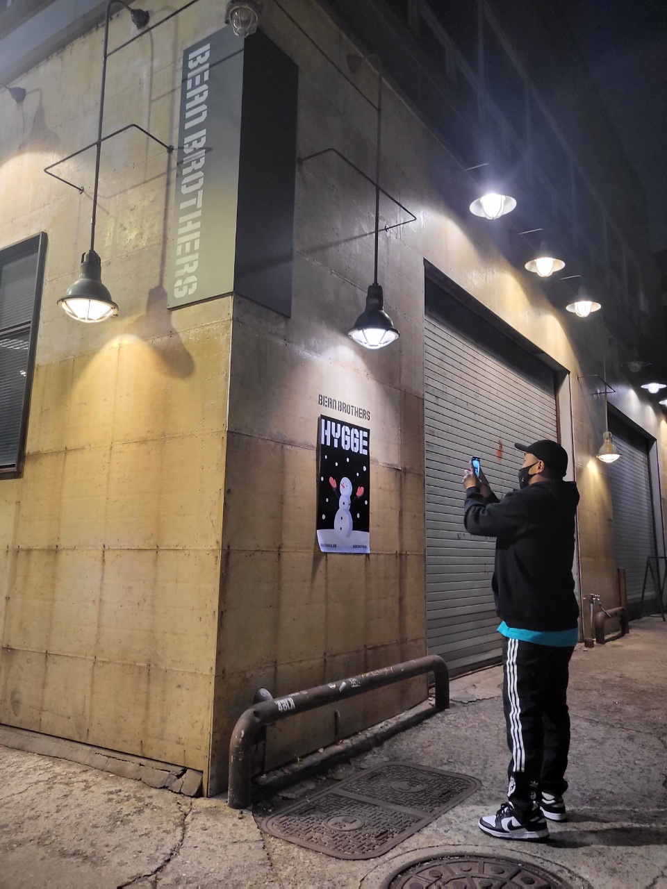 Palace x Adidas Palaste Zip Bottoms Black - 21FW, Supreme Box Logo Hooded Sweatshirt Black - 21FW 착용 스타일