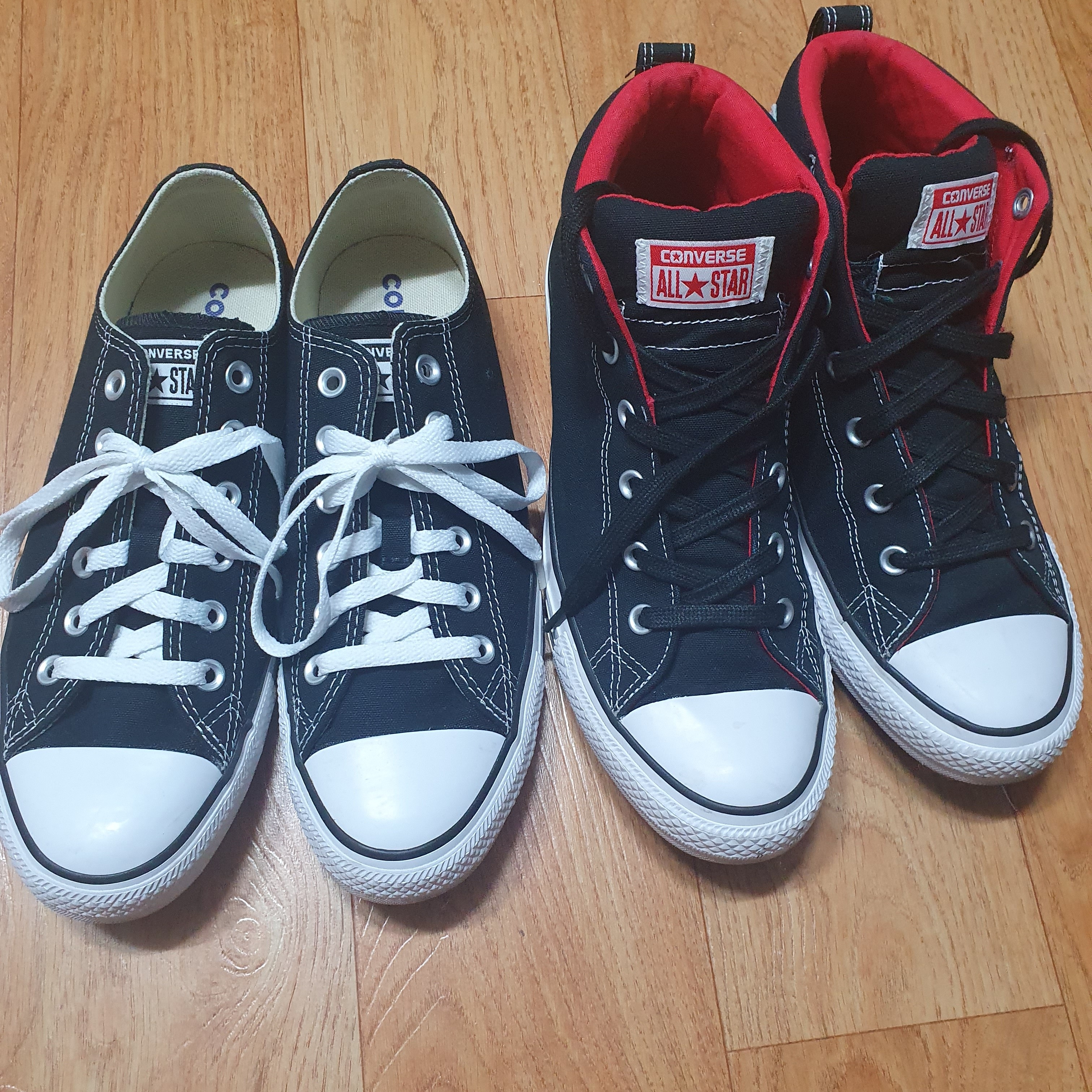 Converse Chuck Taylor All Star Ox Black 착용 스타일