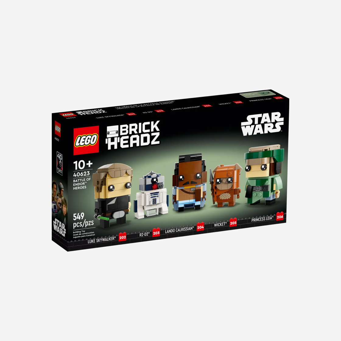 레고 브릭헤즈 엔도 전투의 영웅들(Lego Brickheadz Battle of Endor Heroes) - 2