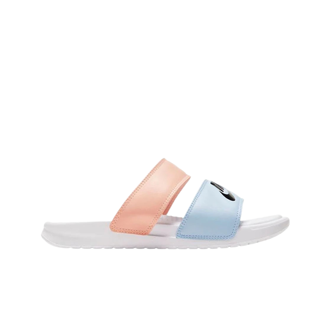 819717-109 (W) Nike Benassi Duo Ultra Slide White Hydrogen Blue