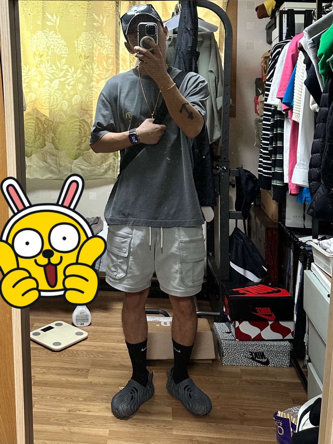 Crocs x Salehe Bembury Pollex Clog Niagara 착용 스타일 - 1