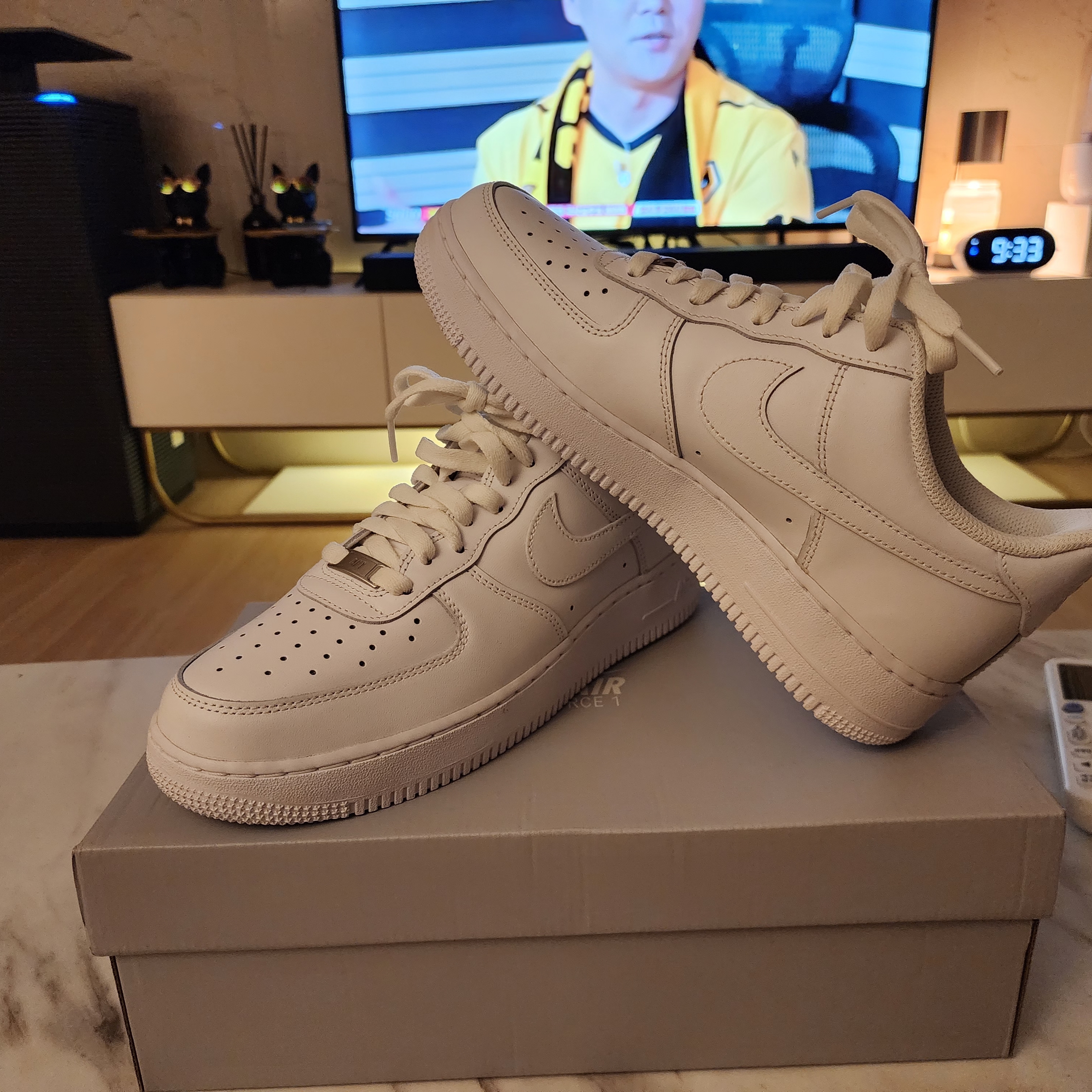 Nike Air Force 1 '07 Low White 착용 스타일
