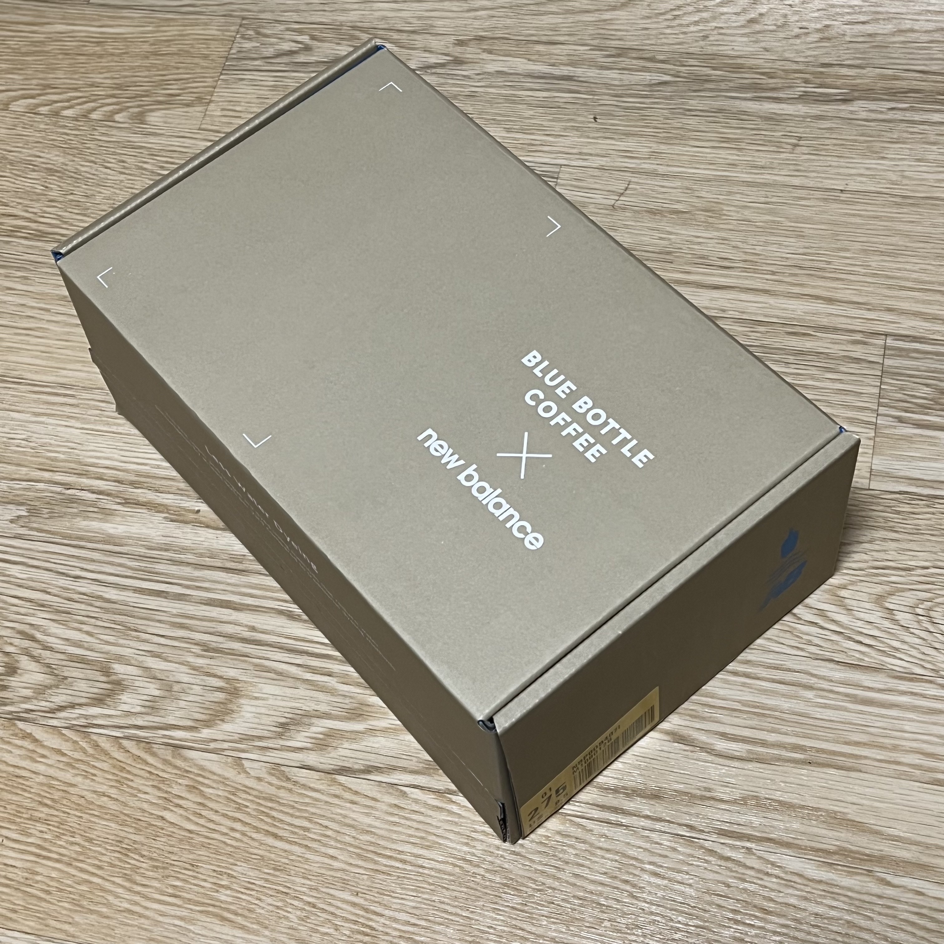 New Balance x Blue Bottle Coffee Fresh Foam X 1080v12 Undyed With Blue - 2E Wide 착용 스타일 - 2