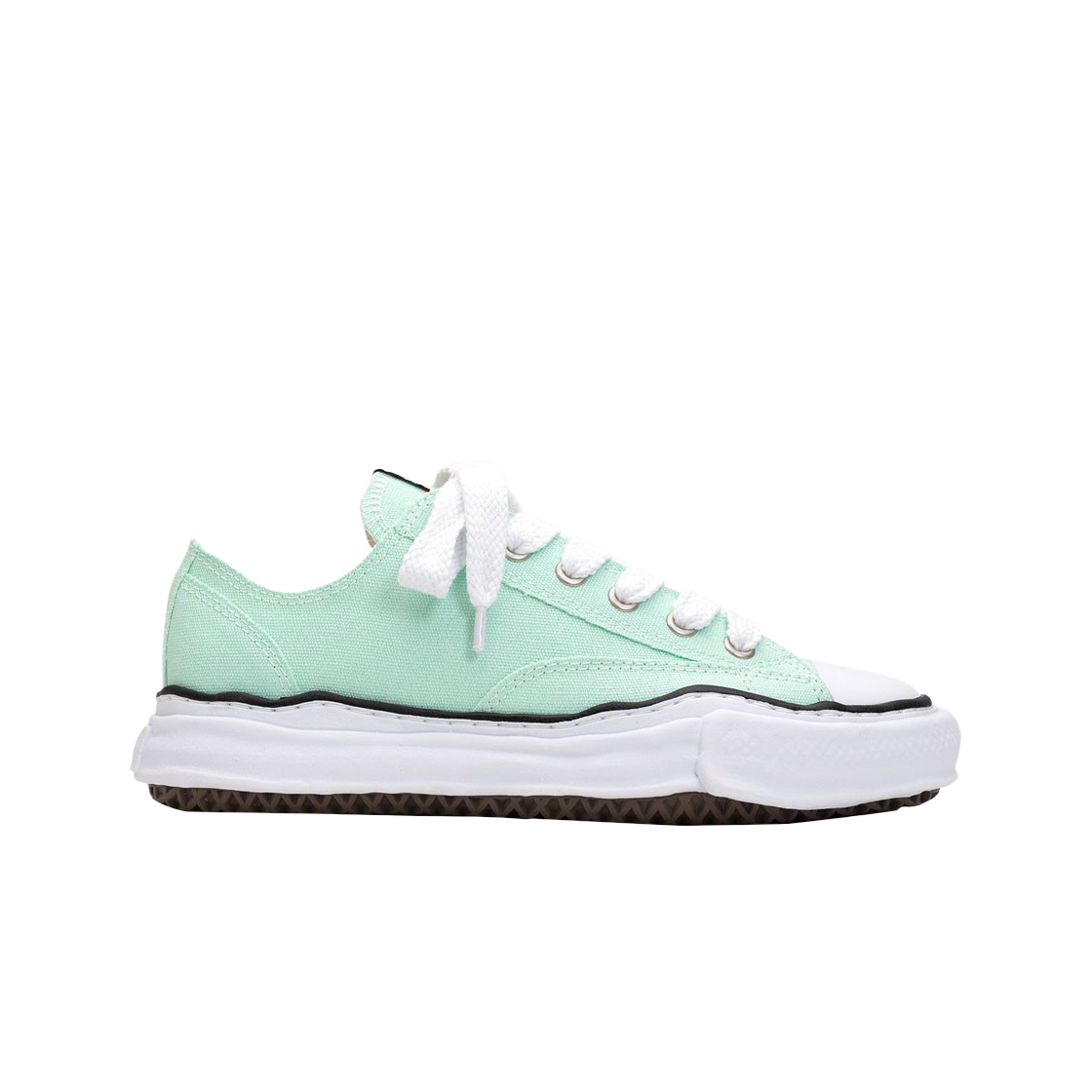 A01FW702-LIGHTBLUE Maison Mihara Yasuhiro Peterson OG Sole Canvas Low Sneakers Light Blue - 대표 이미지 #1