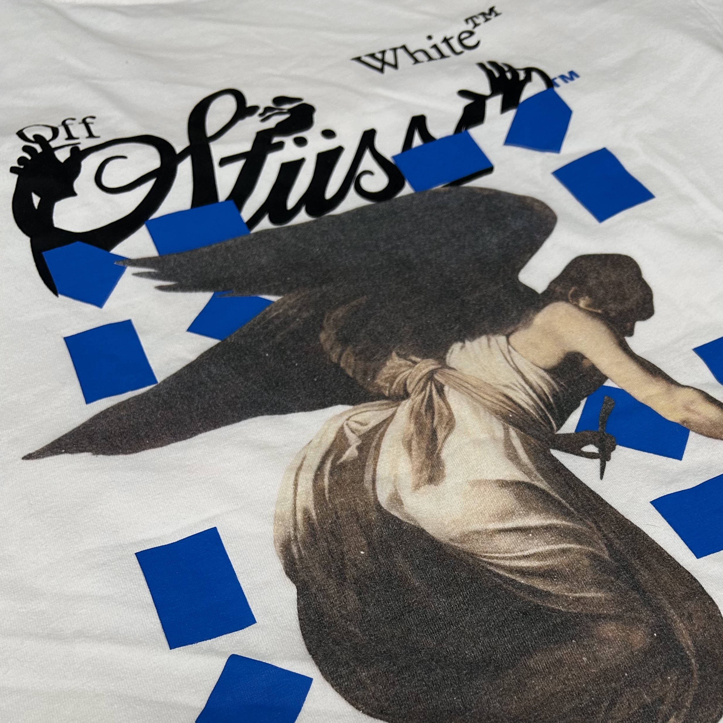 Stussy x Off-White 40 WT T-Shirt 착용 스타일 - 2
