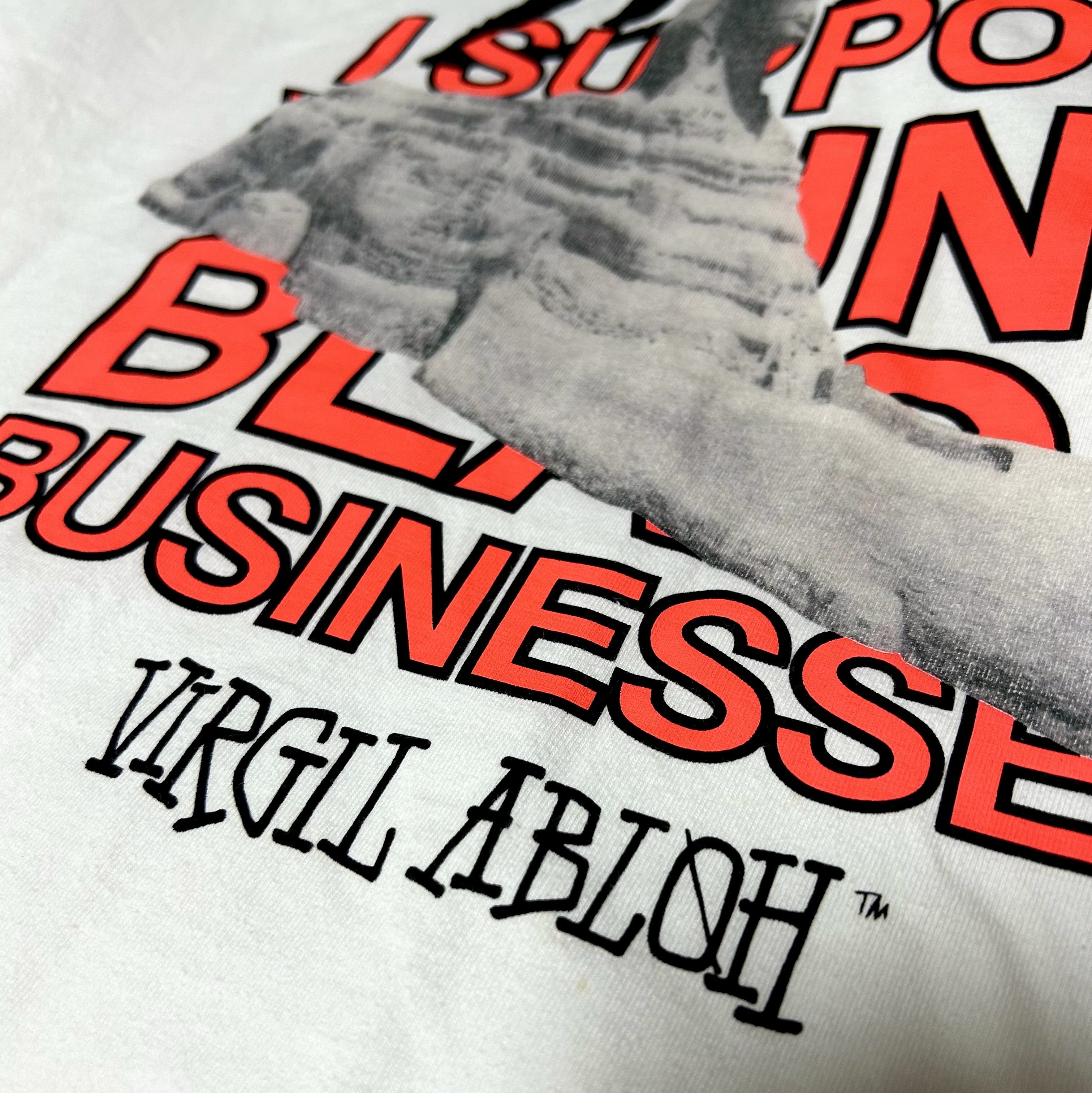 Stussy x Off-White 40 WT T-Shirt 착용 스타일 - 1