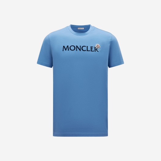 몽클레르 티셔츠 그래픽 코발트 블루 - 23SS