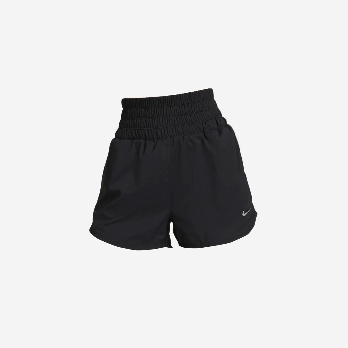 (W) Nike Dri-Fit One Ultra High Waisted 3 Inch Brief Lined Shorts Black - Asia 상세 이미지 1