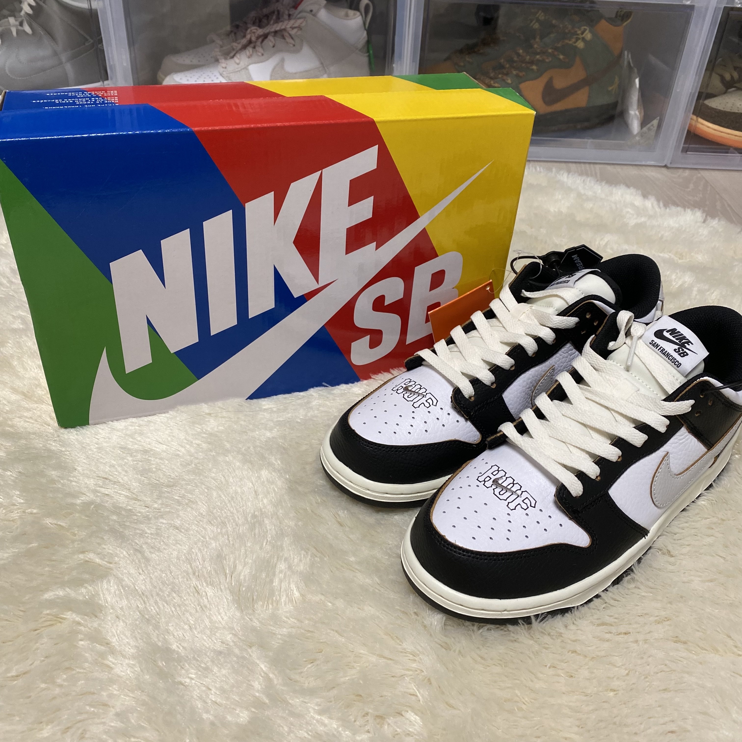 Nike x HUF SB Dunk Low San Francisco 착용 스타일 - 1