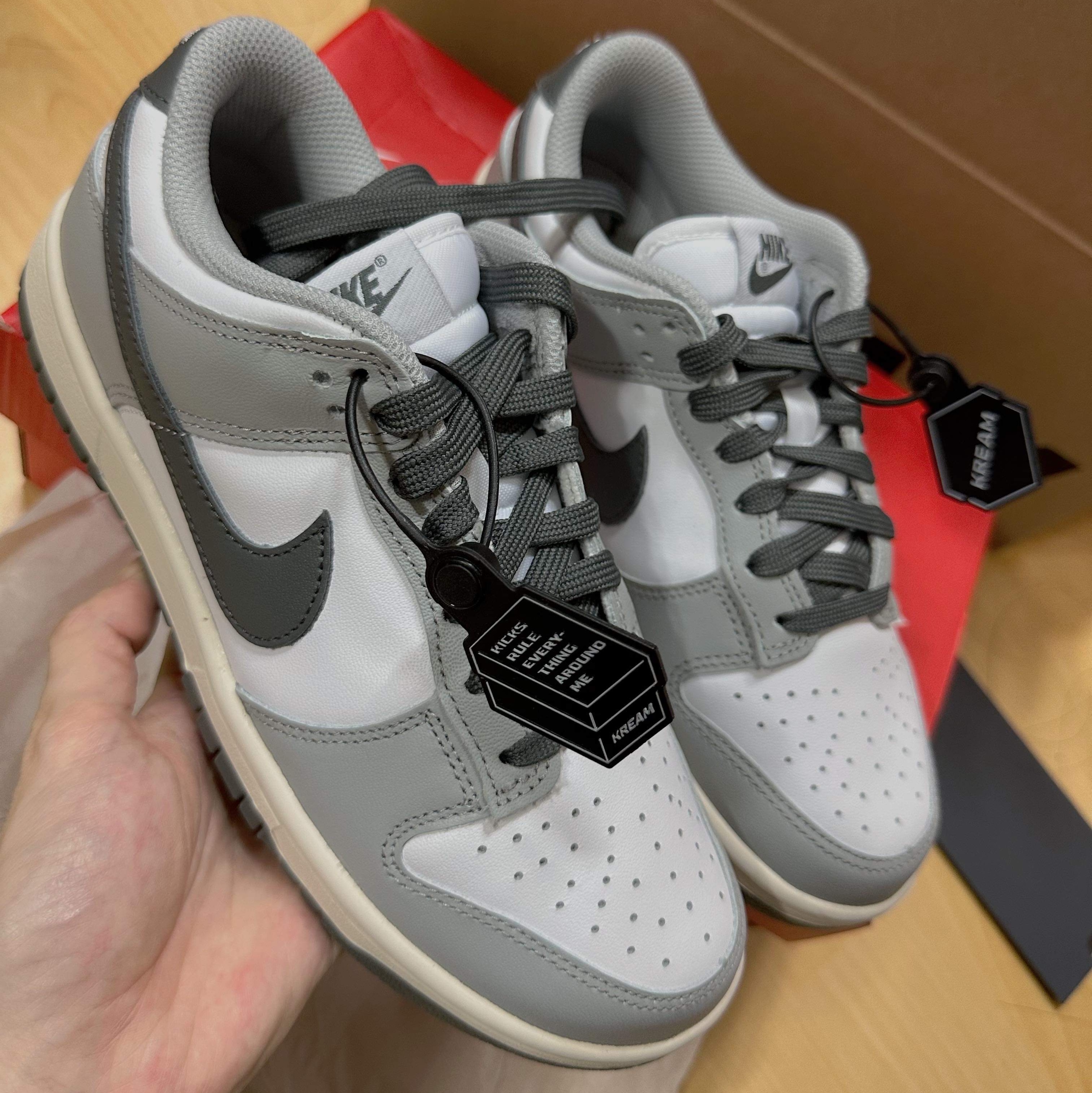 (W) Nike Dunk Low Light Smoke Grey 착용 스타일