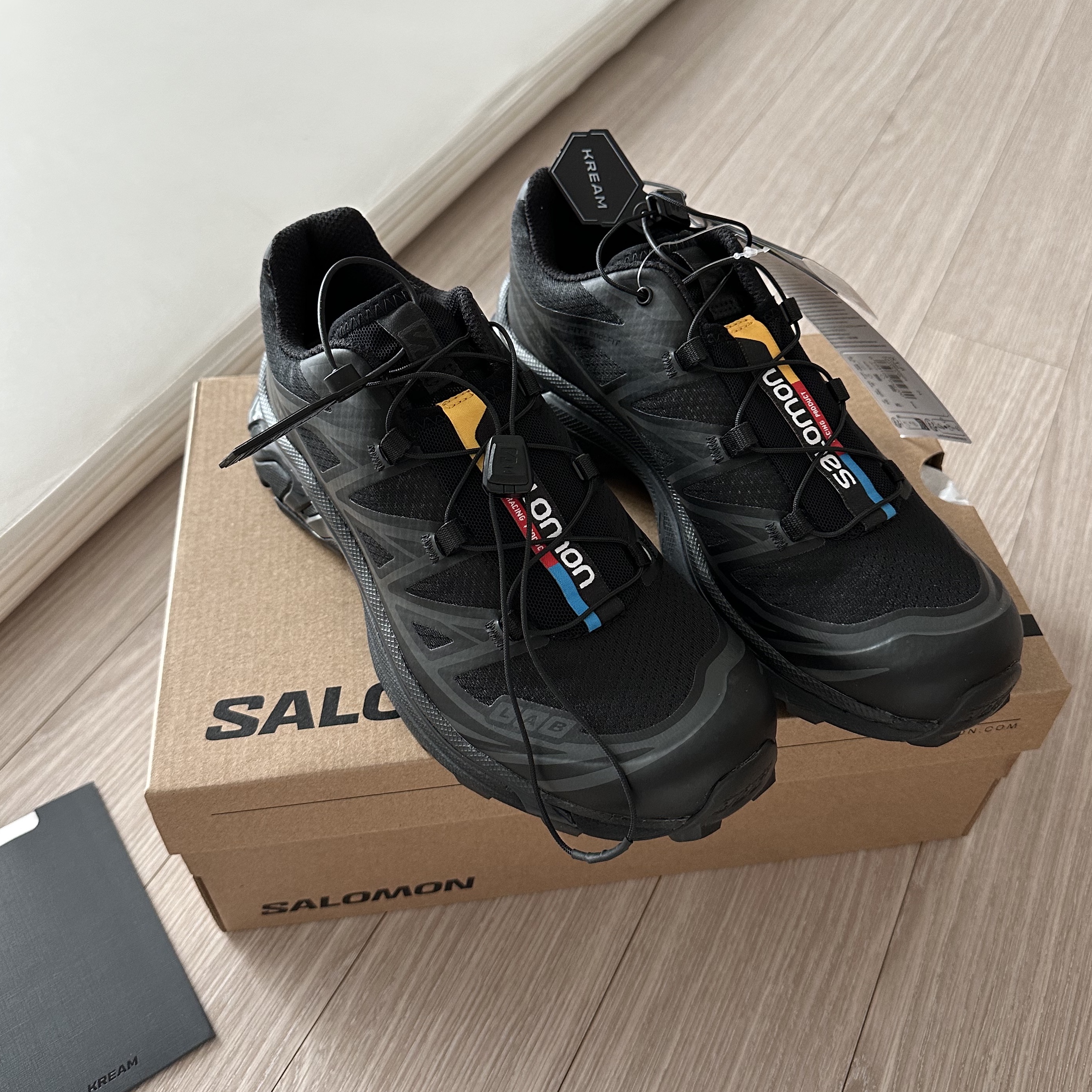 Salomon XT-6 ADV Black 착용 스타일 - 1