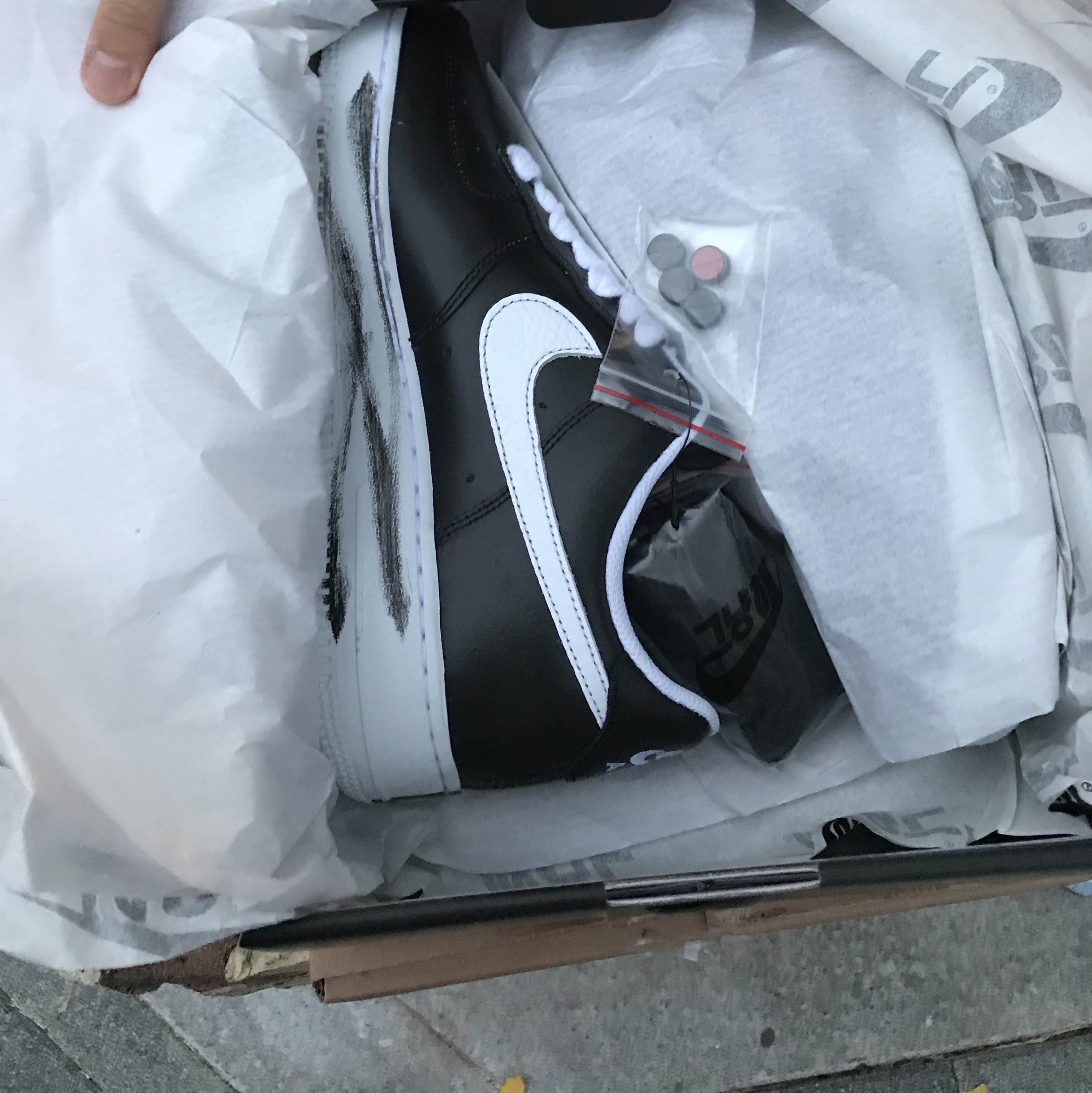 Nike x Peaceminusone Air Force 1 Low Para-Noise, Nike x Tom Sachs Mars Yard Overshoe 3.0 착용 스타일 - 2