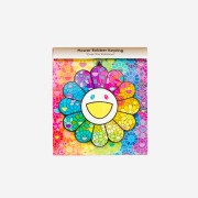 Kaikai Kiki Flower Rubber Keyring Over The Rainbow