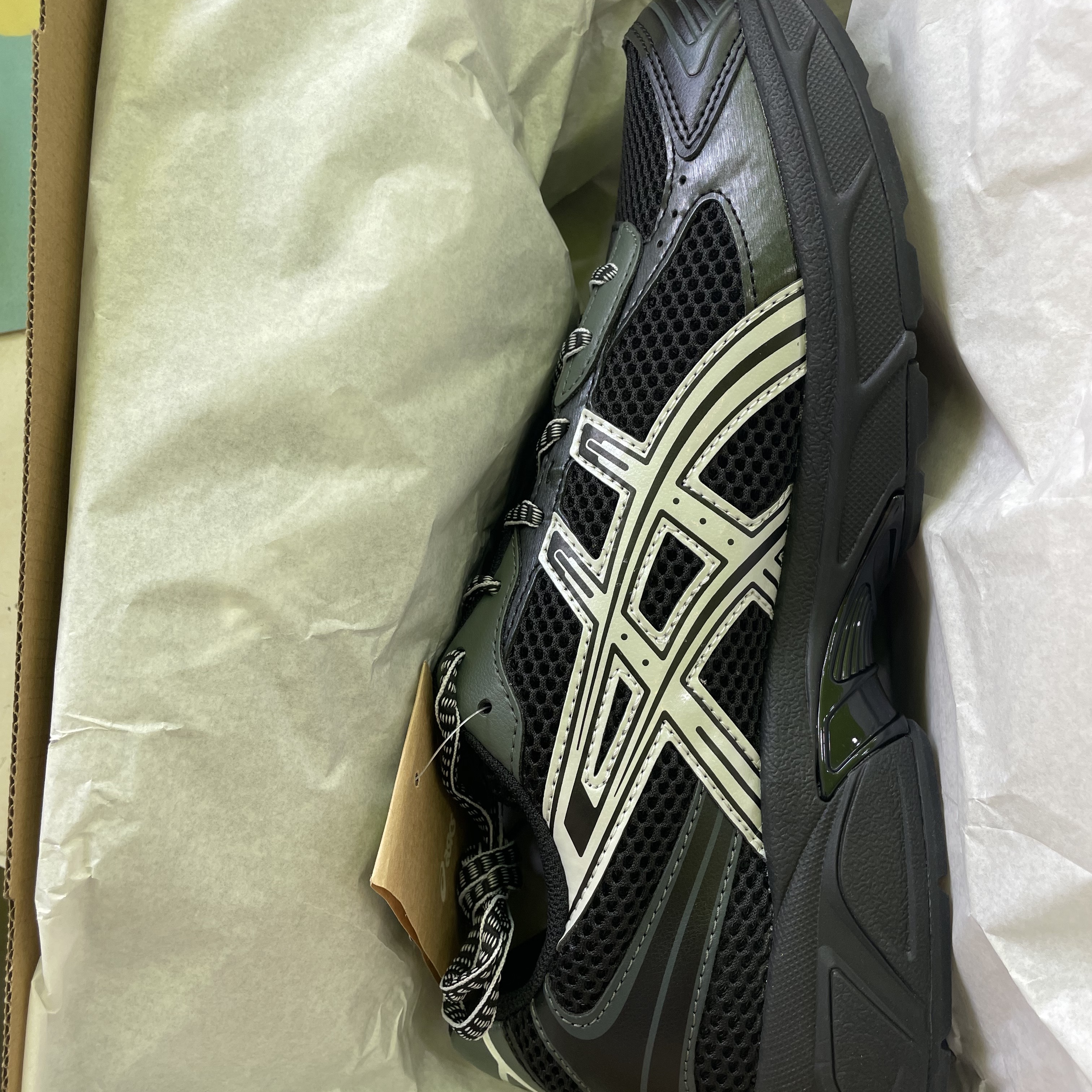 Asics Gel-1130 Black Glacier Grey - Folder Exclusive 착용 스타일 - 2