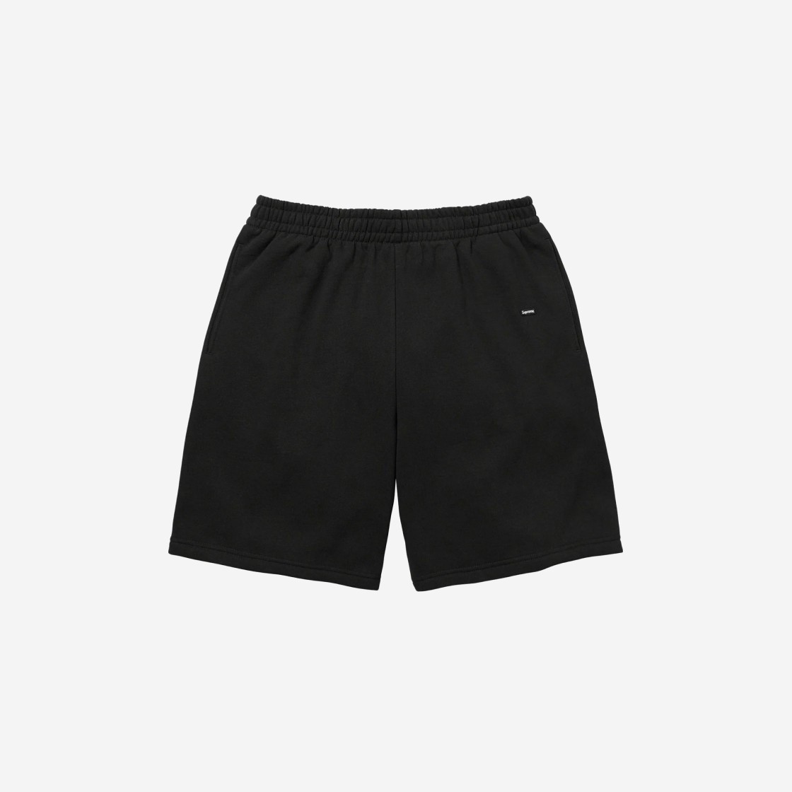 Supreme Small Box Sweatshorts Black - 23FW 상세 이미지 1