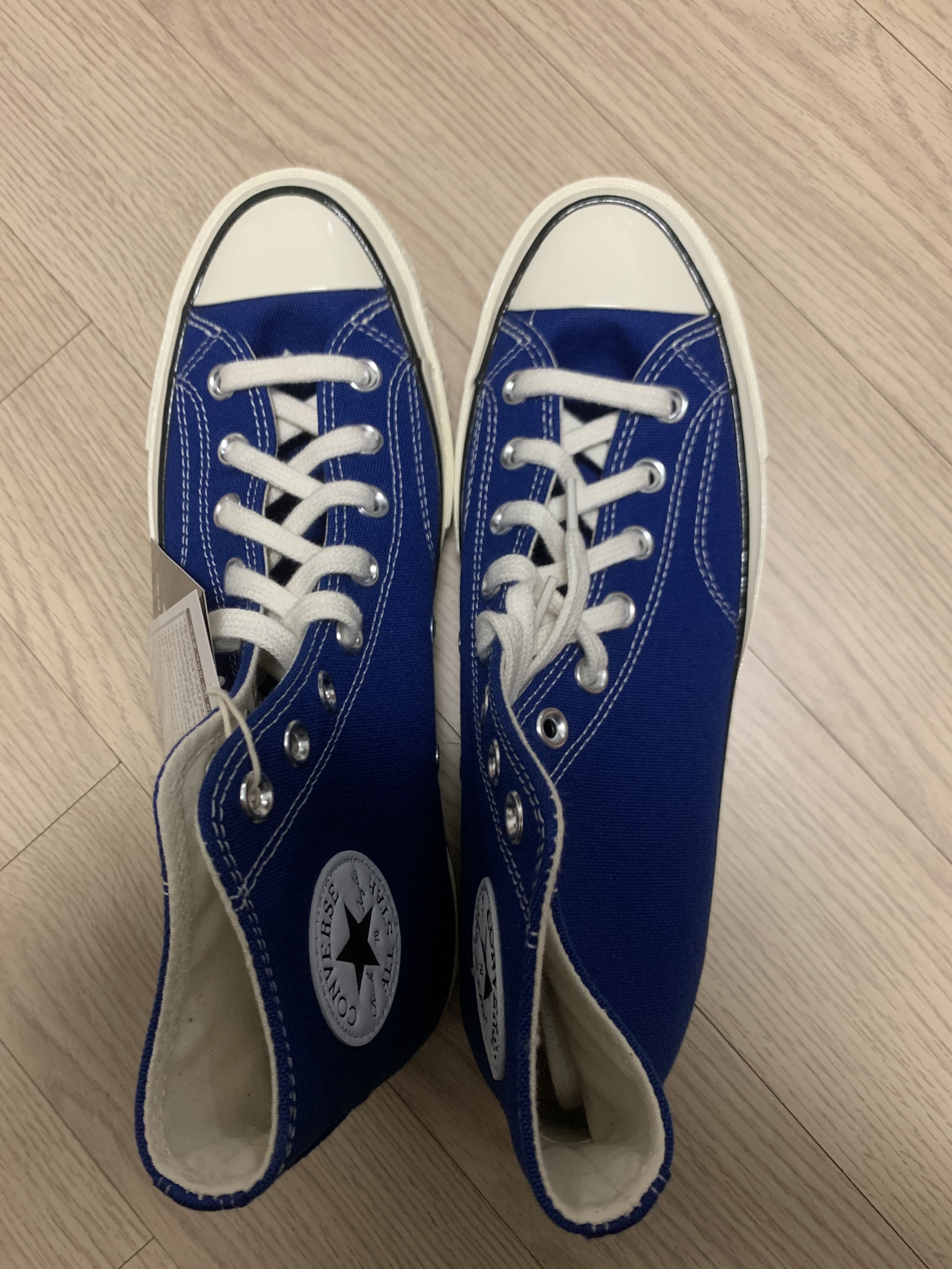 Converse Chuck 70 High Rush Blue 착용 스타일