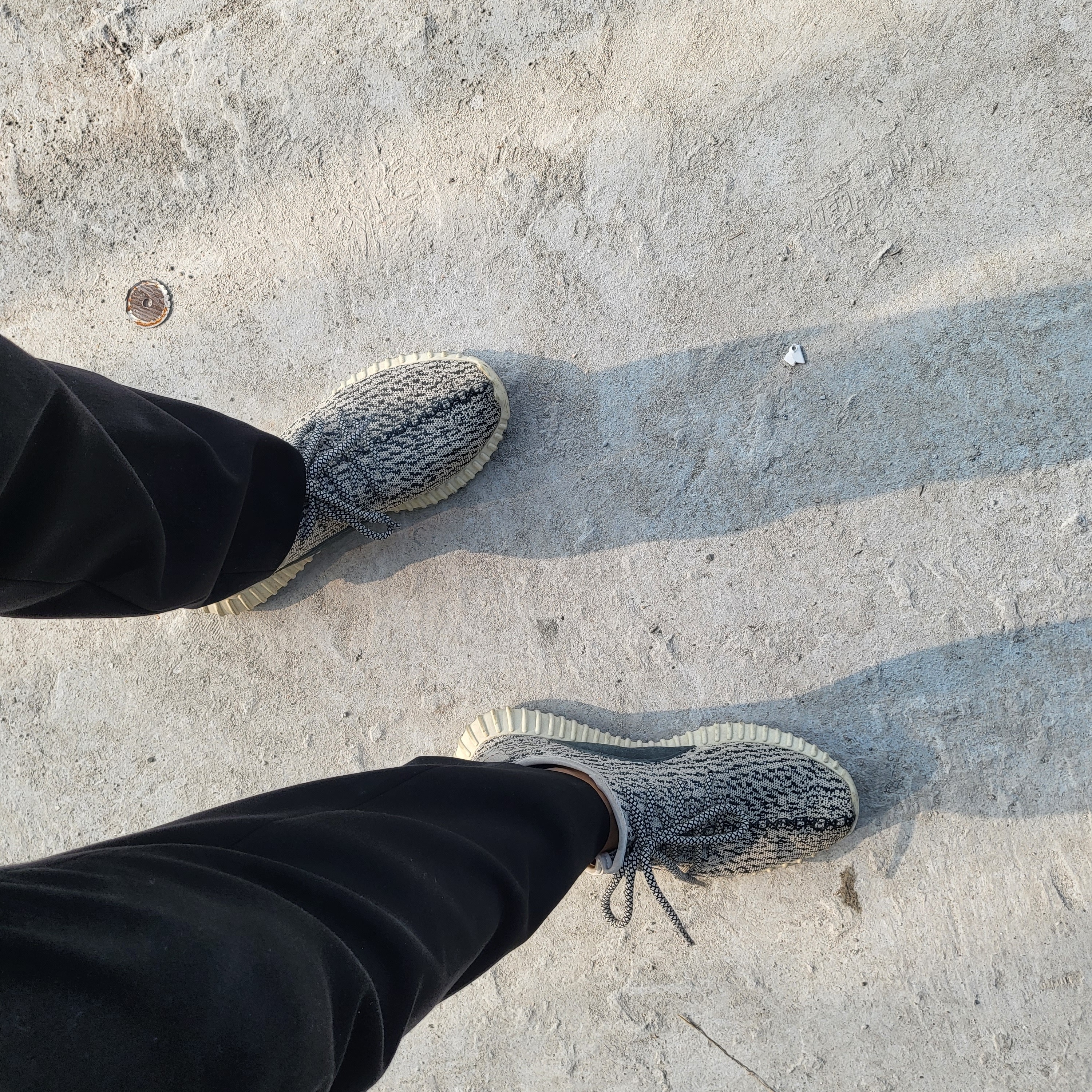 Adidas Yeezy Boost 350 Turtledove 2022 착용 스타일