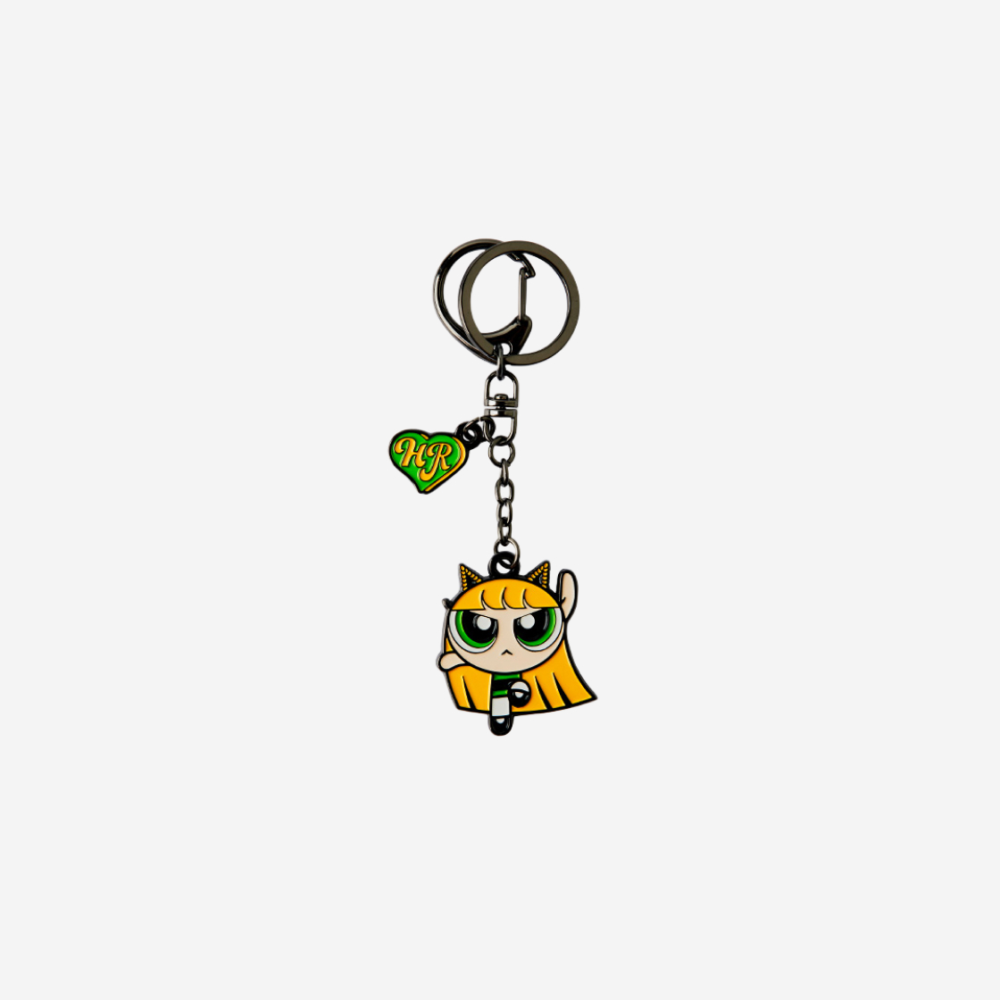 뉴진스 x 파워퍼프걸 메탈 키링 해린 | Music & Goods | KREAM NewJeans x The Powerpuff Girls Metal Keyring Haerin