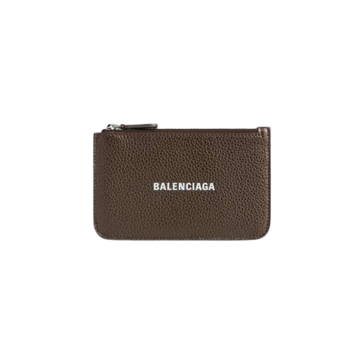 Balenciaga Cash Large Long Coin and Card Holder Metallized Bronze