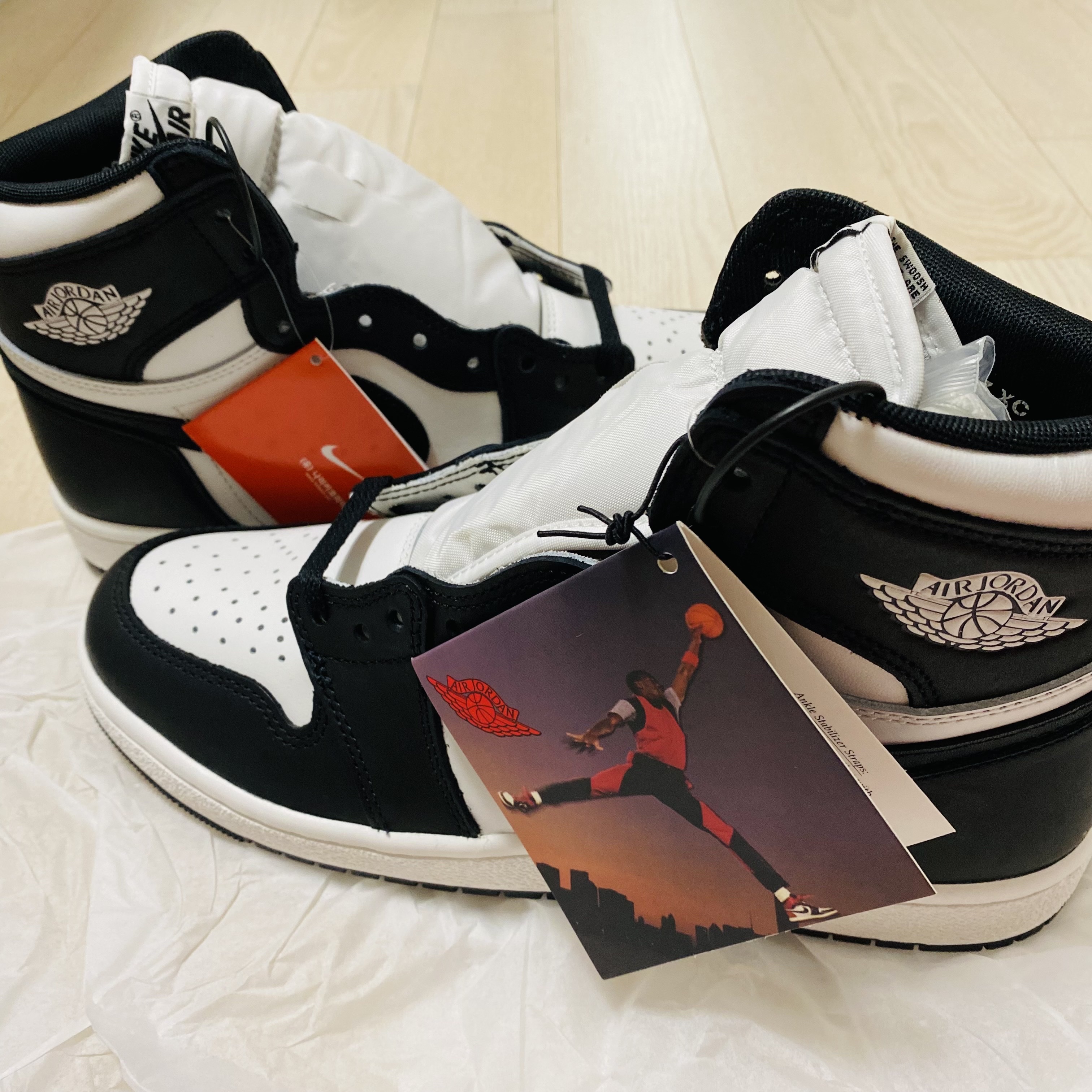 Jordan 1 High 85 Black White 착용 스타일