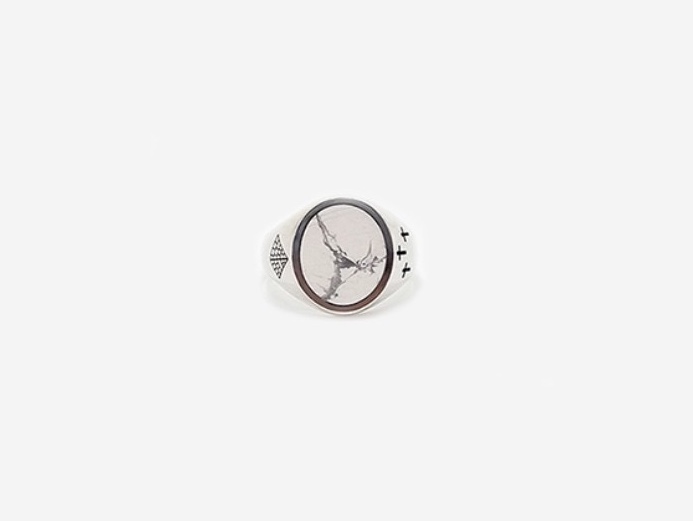 Frica Contact Ring 3 Small Silver, Frica Contact Ring 2 Small Silver 착용 스타일 - 2