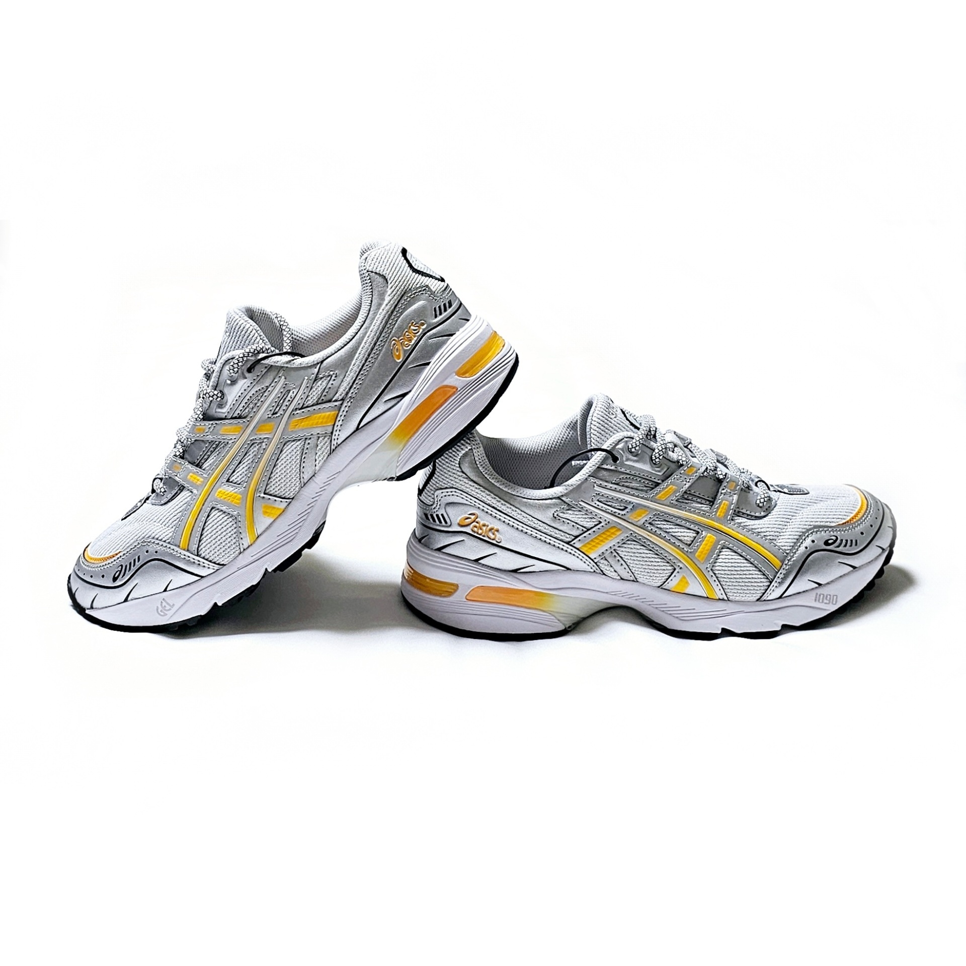 Asics Gel-1090 White Citrus 착용 스타일 - 3