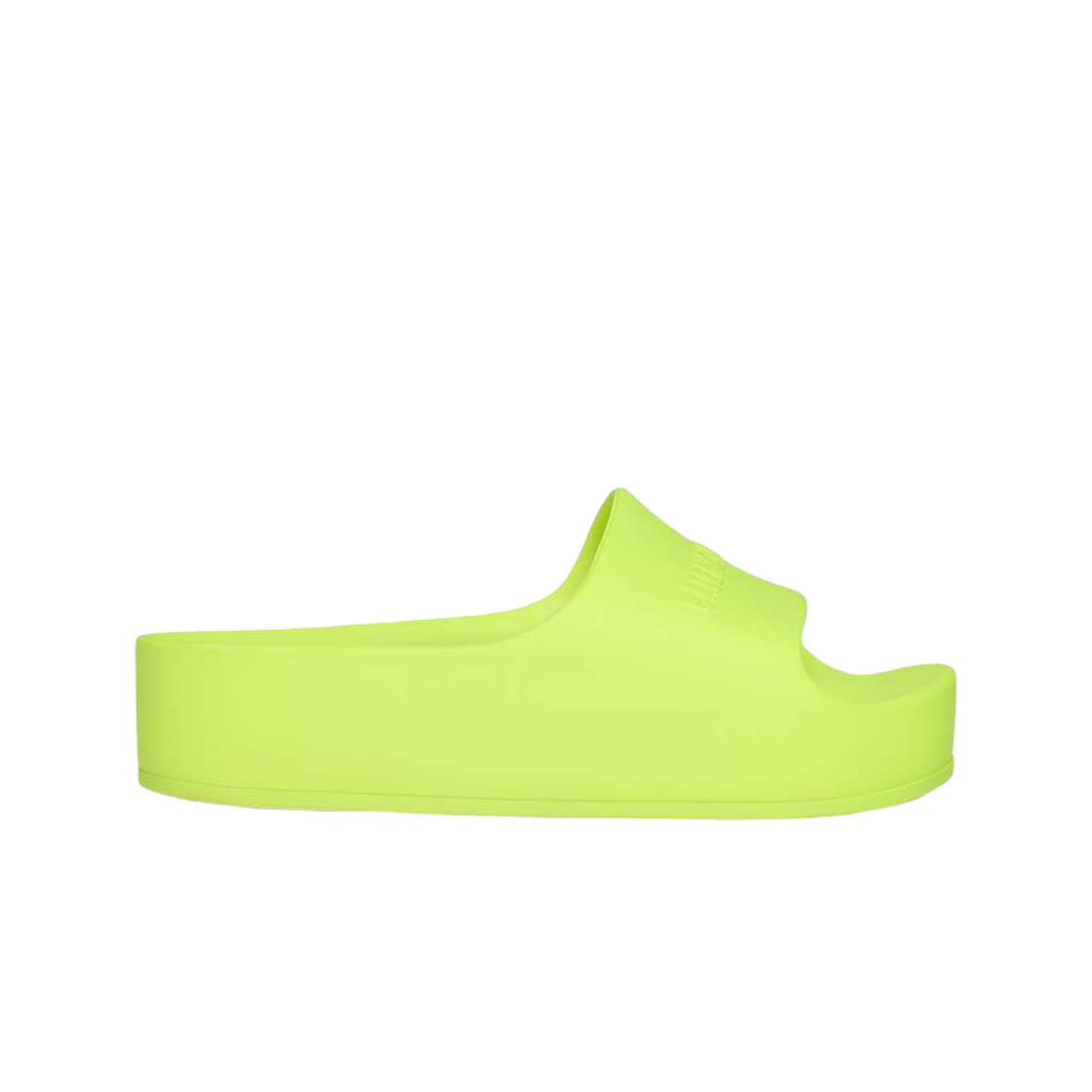 (W) 발렌시아가 청키 슬라이드 샌들 플루오 옐로우((W) Balenciaga Chunky Slide Sandal Fluo Yellow) - 1