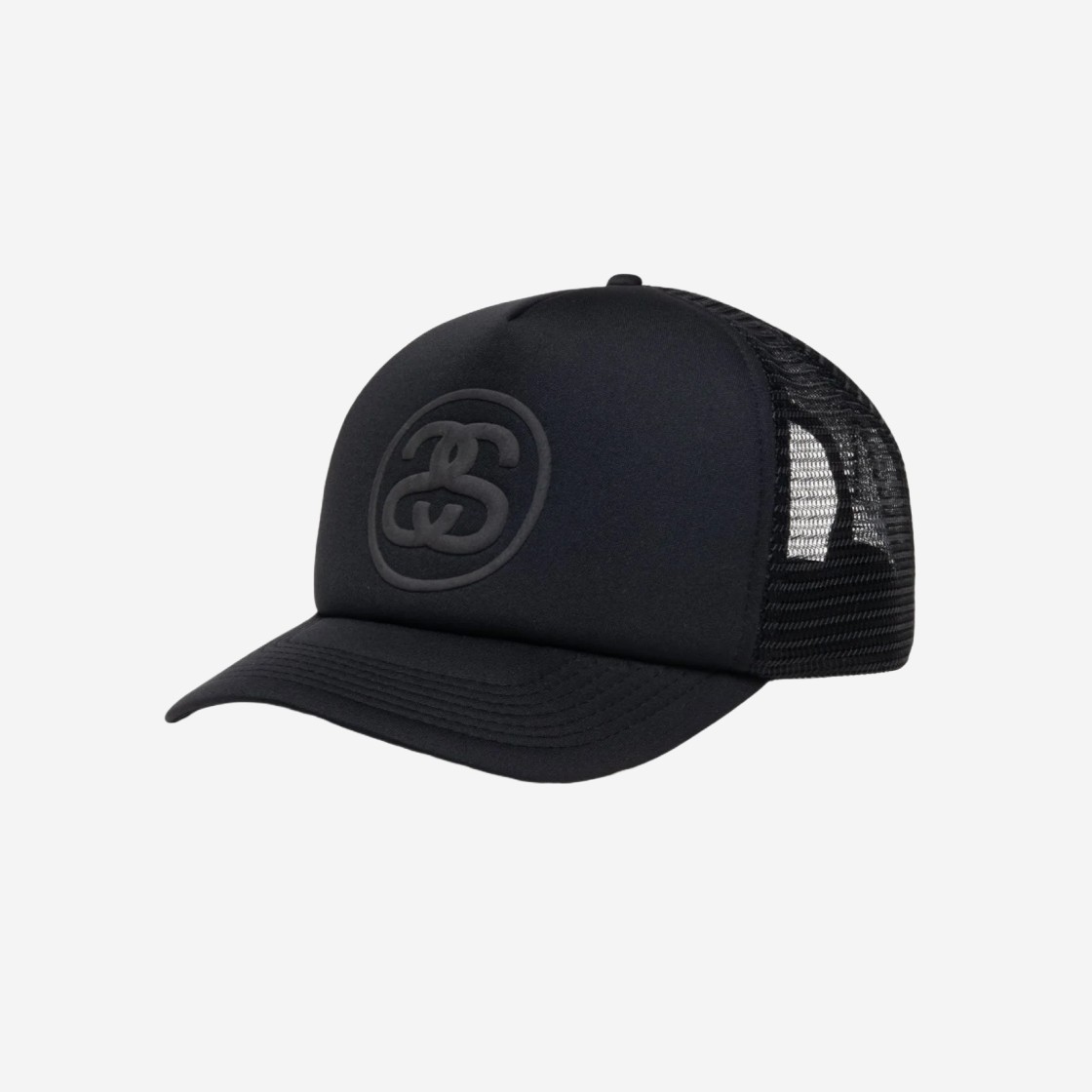 Stussy Trucker SS Link Snapback Black 상세 이미지 2