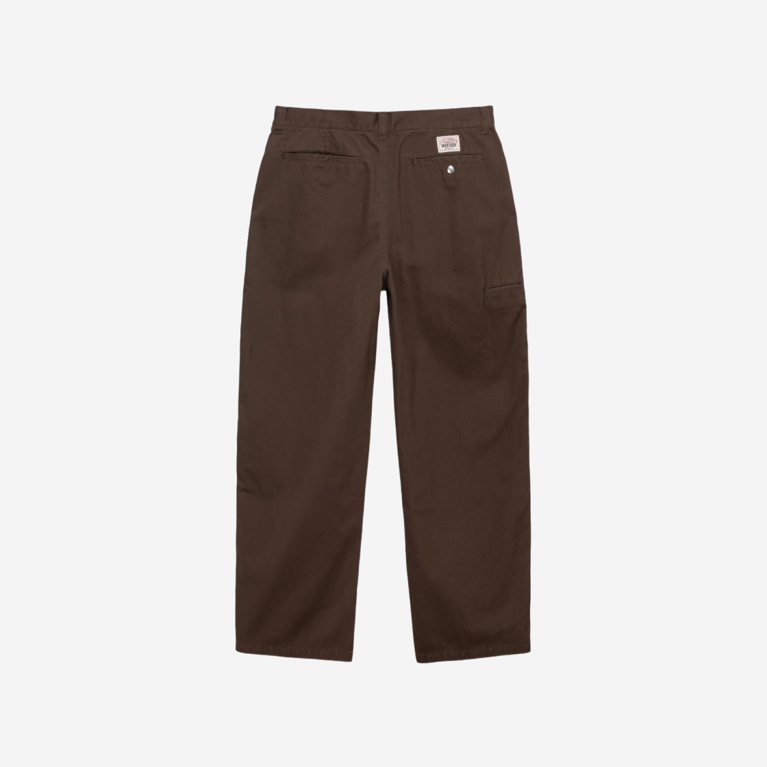 Stussy Twill Workgear Trousers Brown 상세 이미지 2