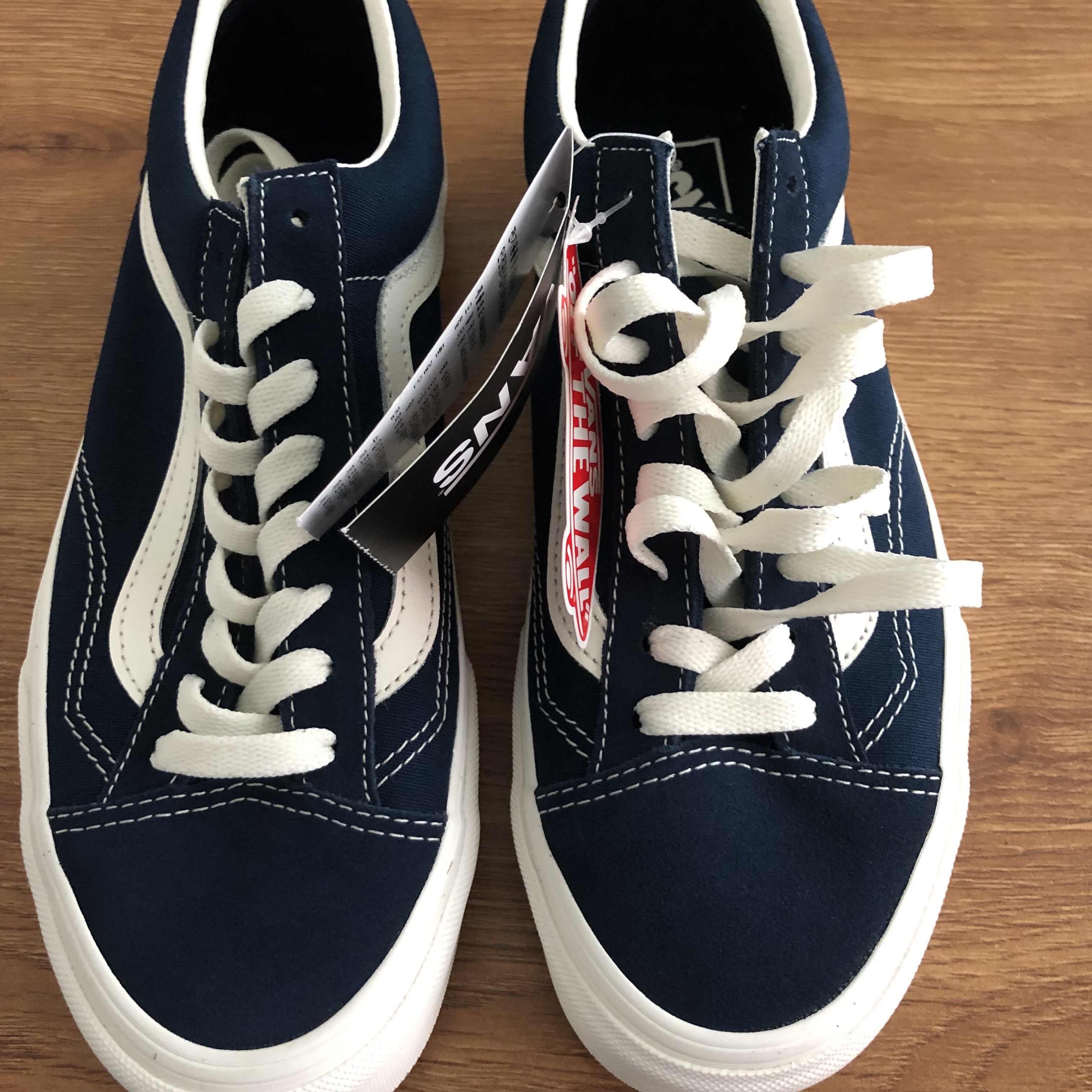Vans Style 36 Suede Dress Blues 착용 스타일