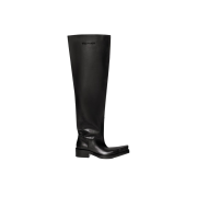 Balenciaga Santiago Over The Knee Boot Black
