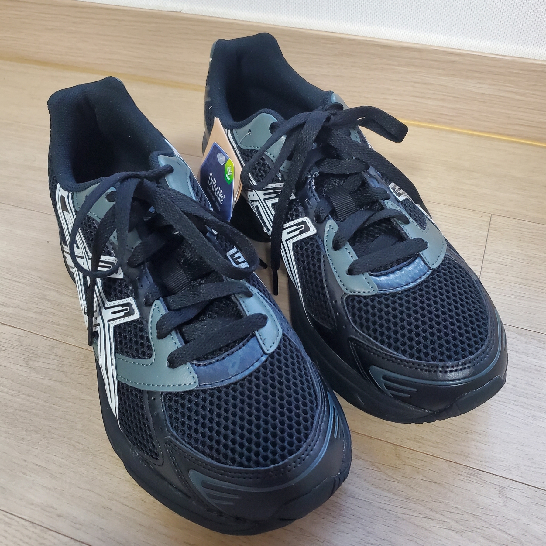 Asics Gel-1130 Black Glacier Grey - Folder Exclusive 착용 스타일 - 2