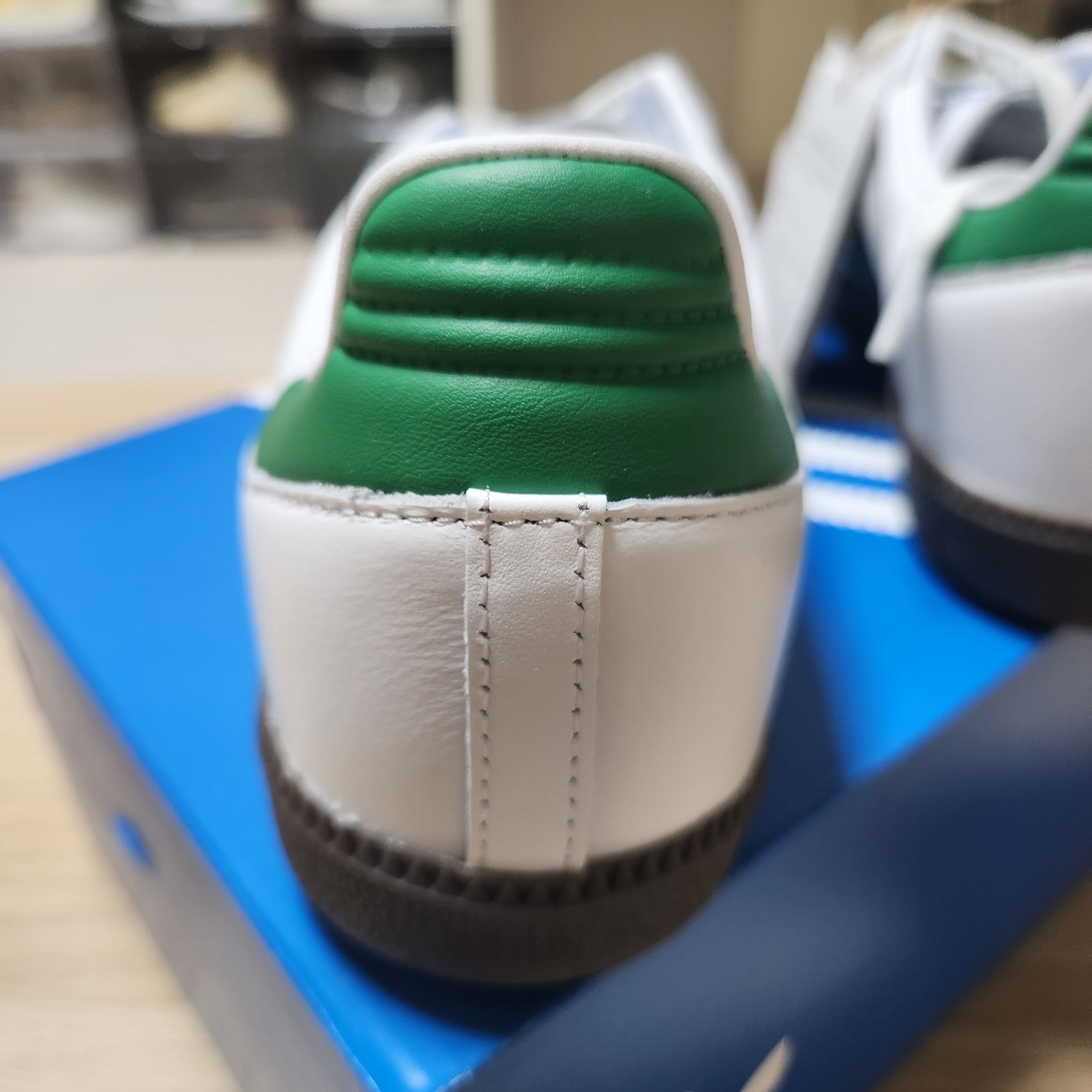 Adidas Samba OG White Green 착용 스타일 - 4