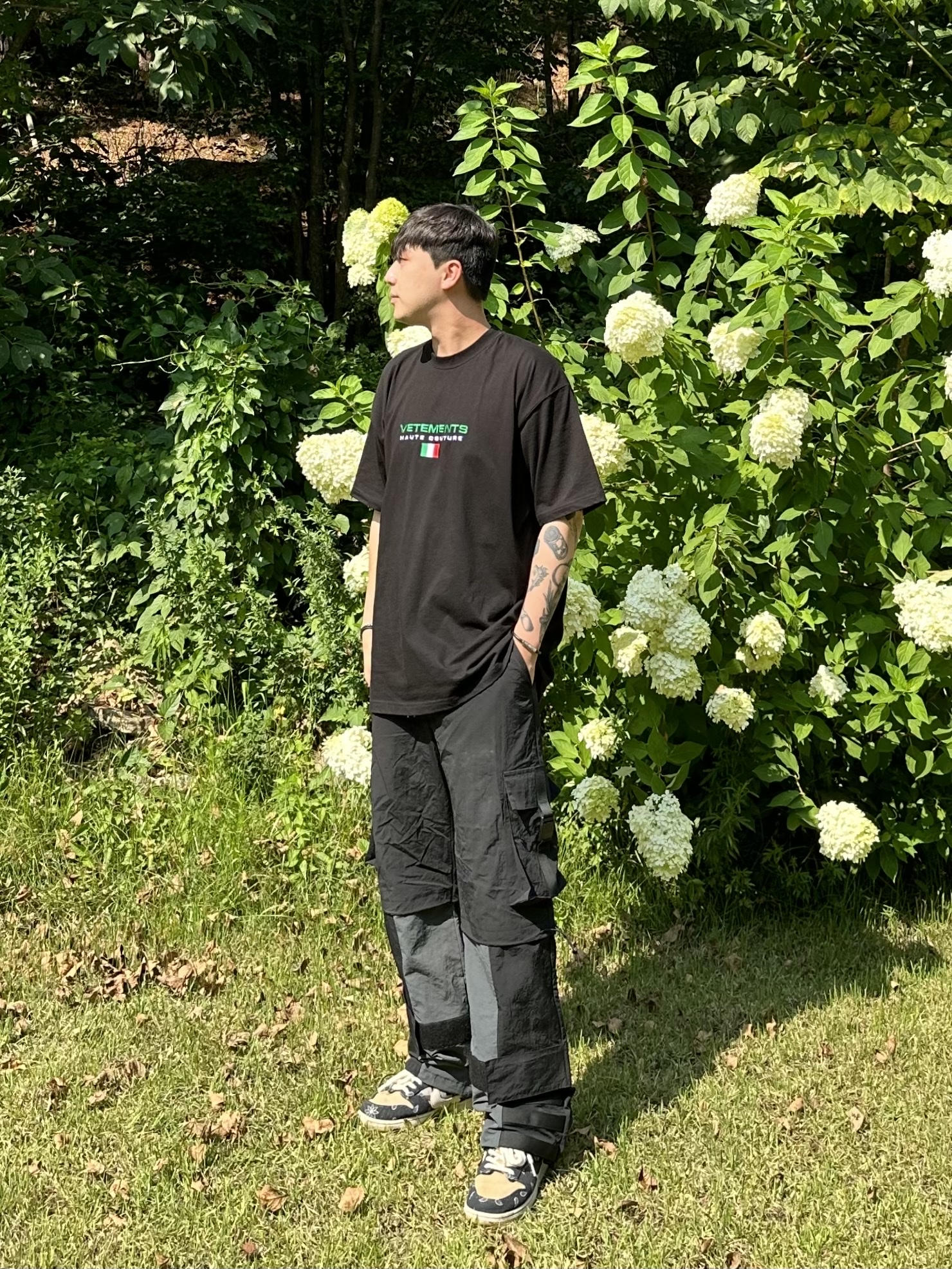 Nike x Travis Scott SB Dunk Low 착용 스타일